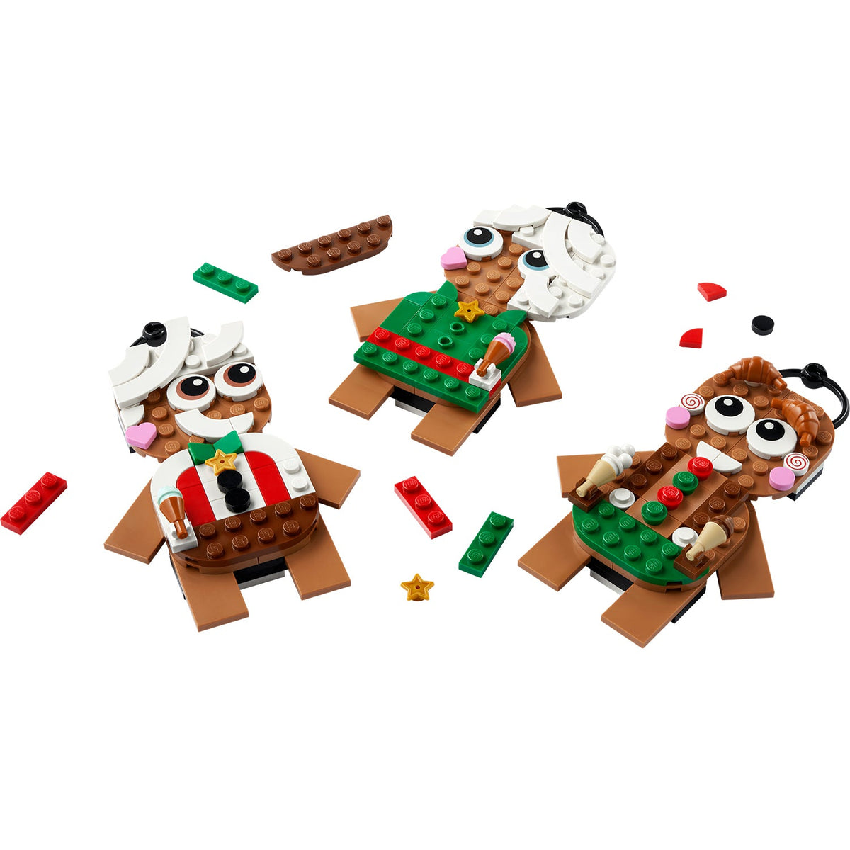 LEGO® Gingerbread Ornaments