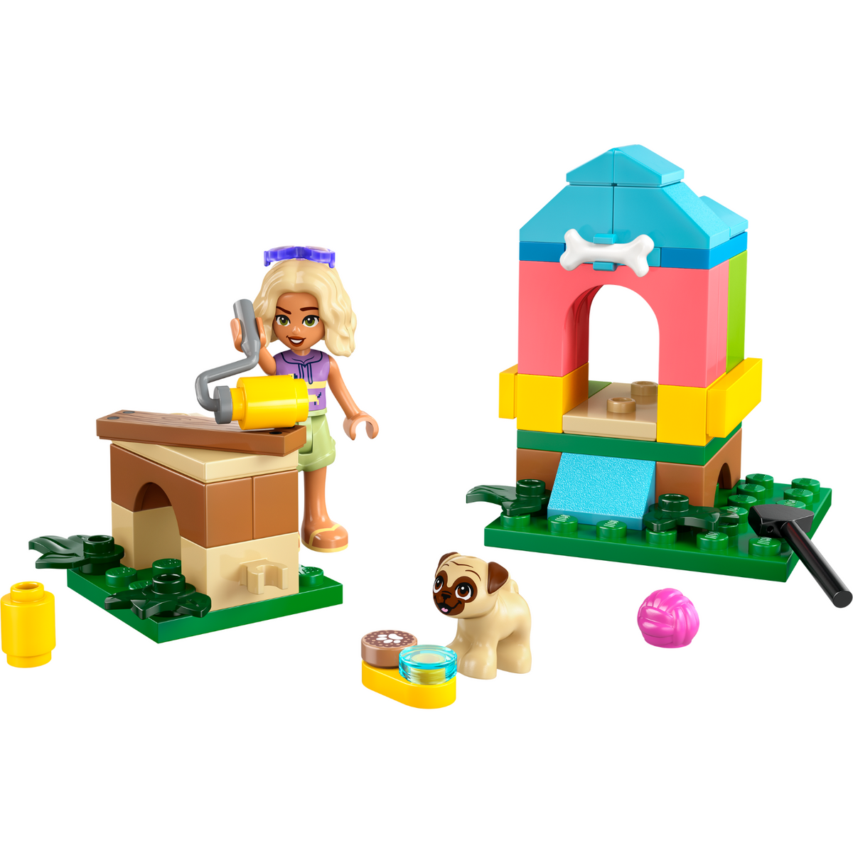 LEGO® Friends™ Novas Doghouse Build