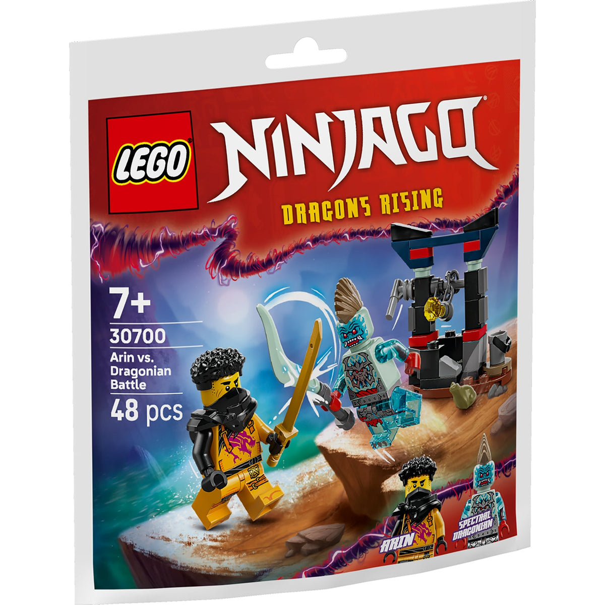 LEGO® NINJAGO® Arin vs. Dragonian Battle