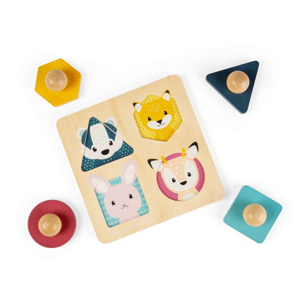 FSC® Certified Woodland Animal Shape Puzzle