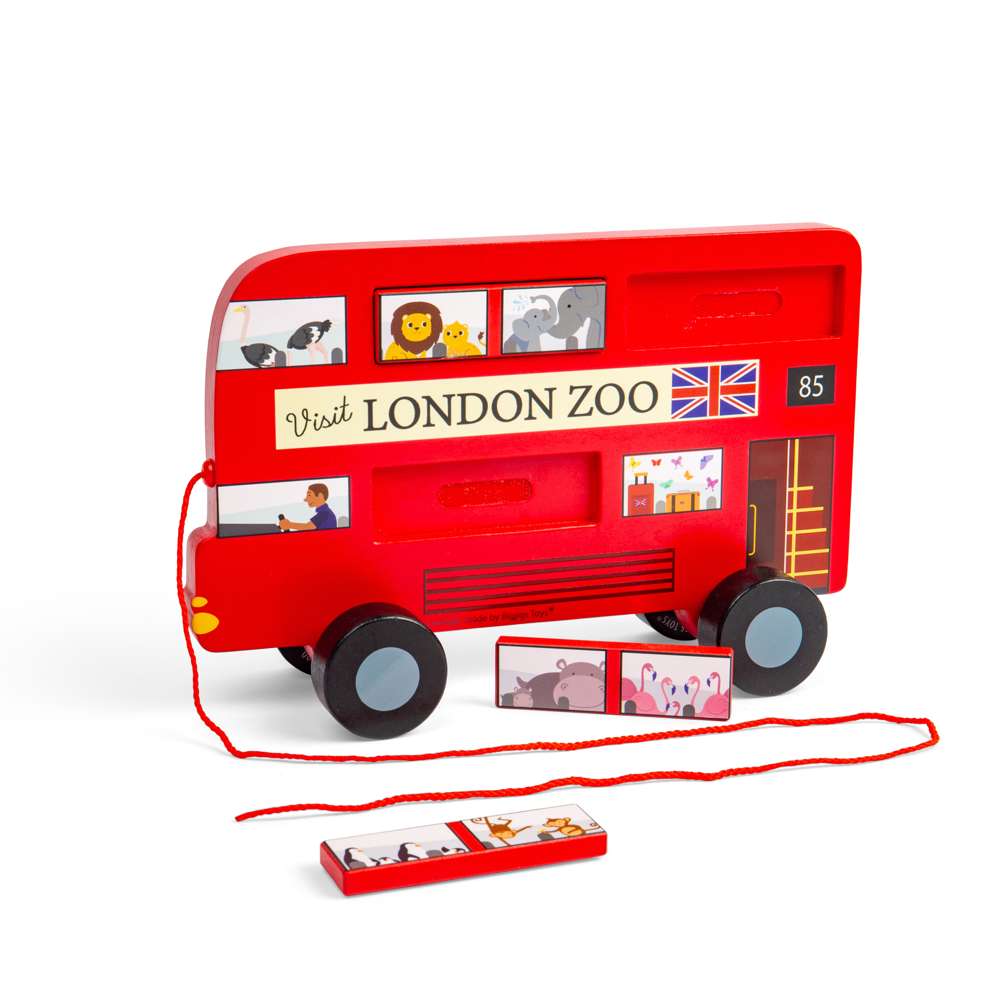 London Bus Pull Along