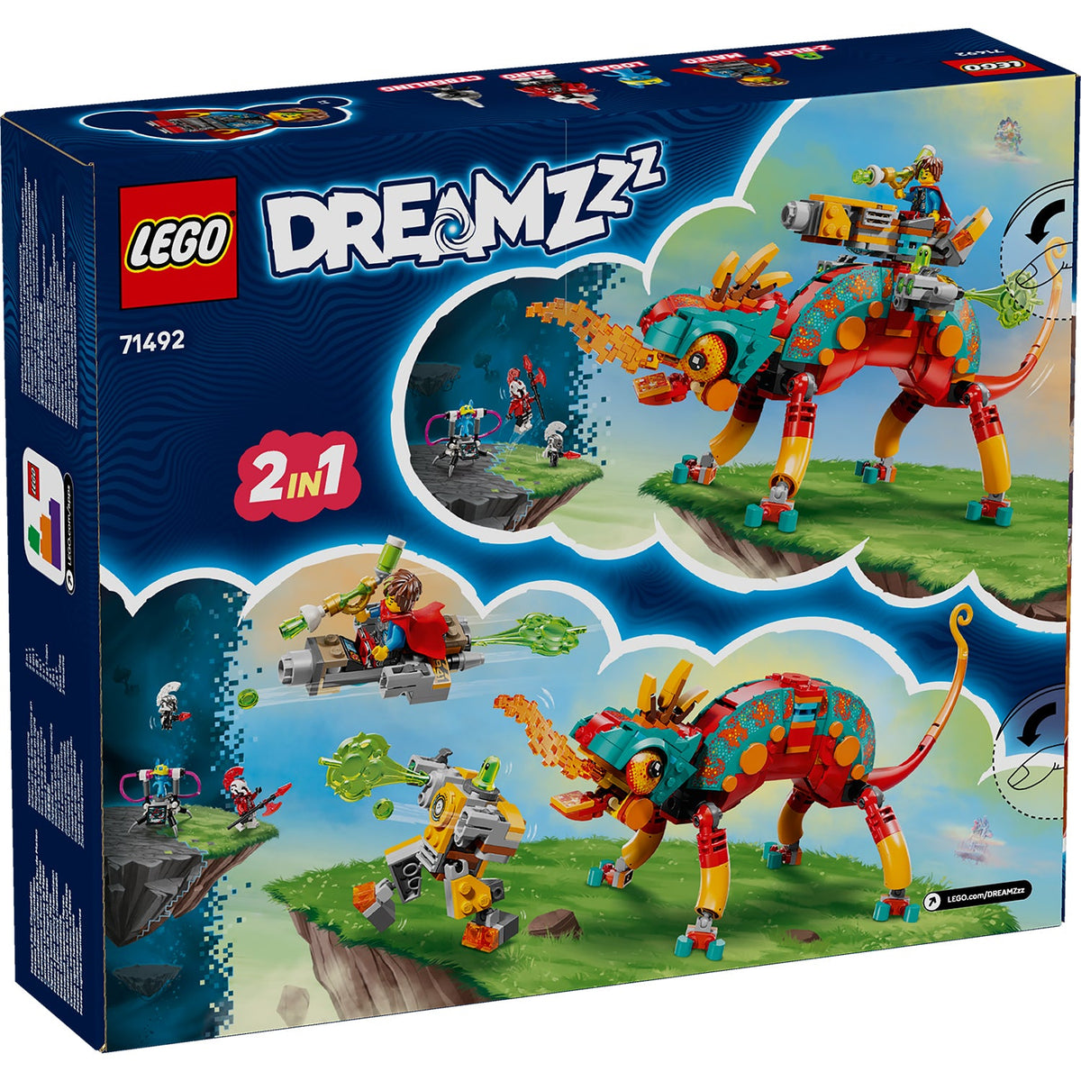 LEGO® DREAMZzz™ Mateo's Fire Chameleon