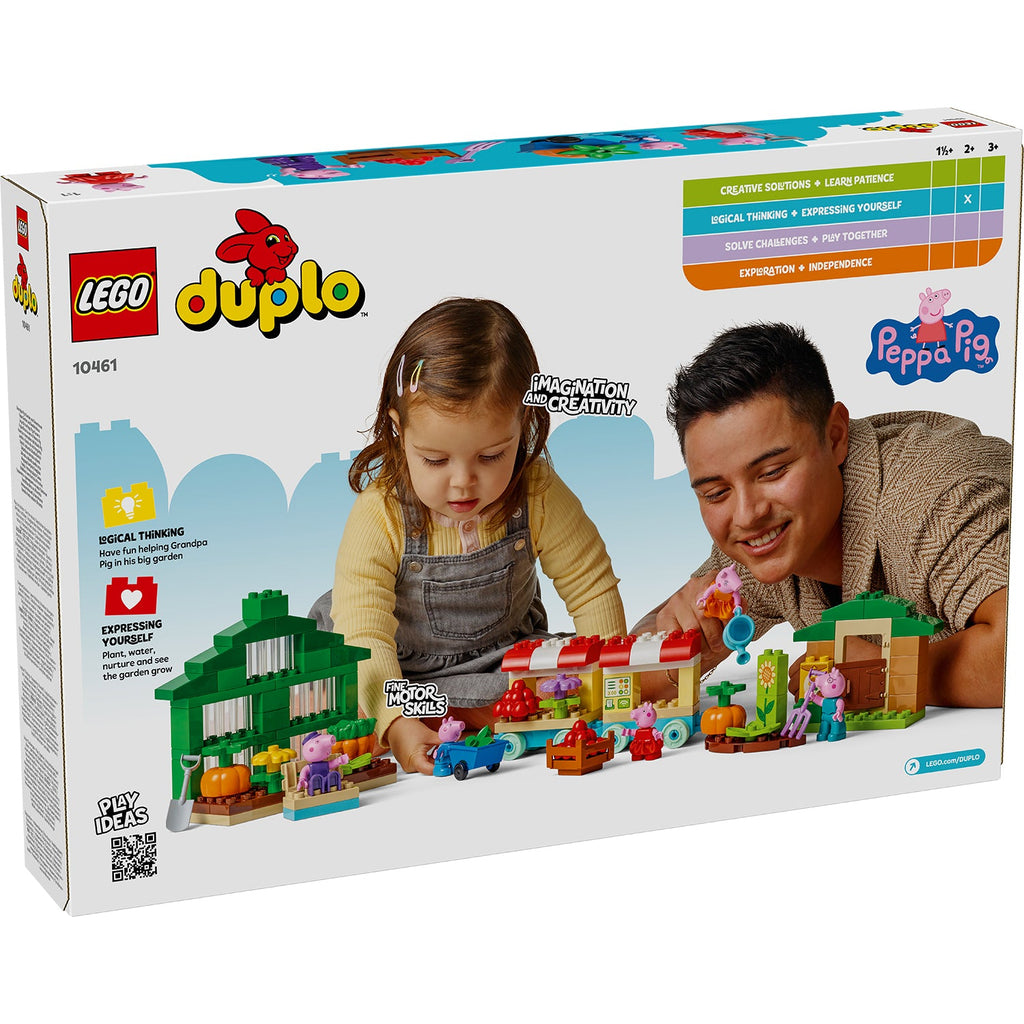 LEGO® DUPLO® Peppa Pig Grandpa Pig’s Garden and Greenhouse