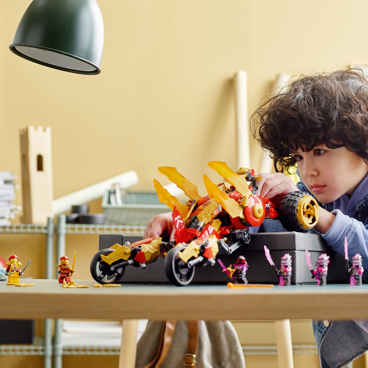 LEGO® NINJAGO® Kai’s Golden Dragon Raider