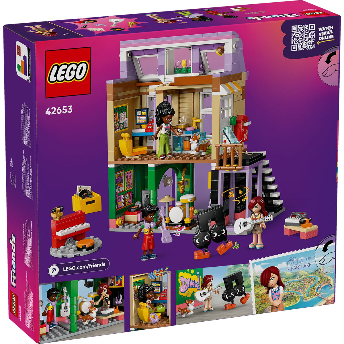 LEGO® Friends Music Store & Apartment