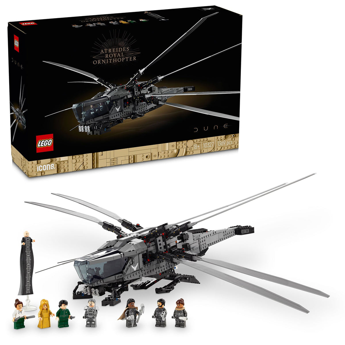 LEGO® Icons Dune Atreides Royal Ornithopter