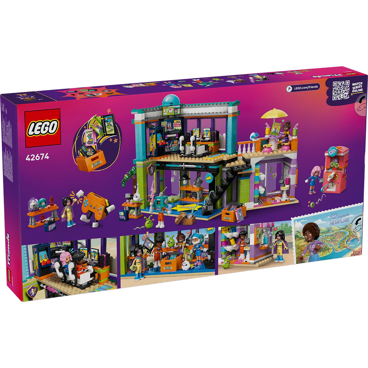 LEGO® Friends Comic Book and Game Store