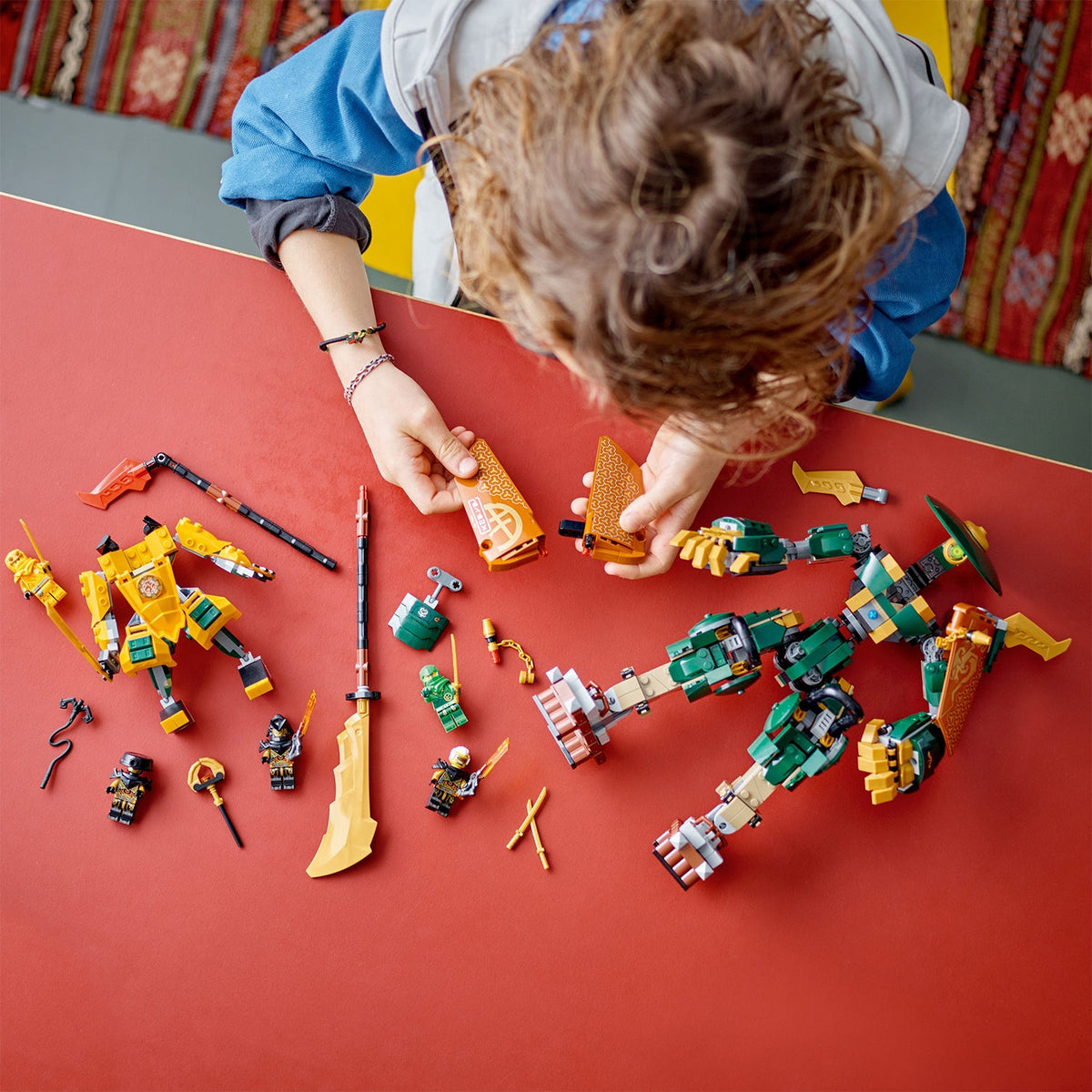 LEGO® NINJAGO® Lloyd and Arin’s Ninja Team Mechs