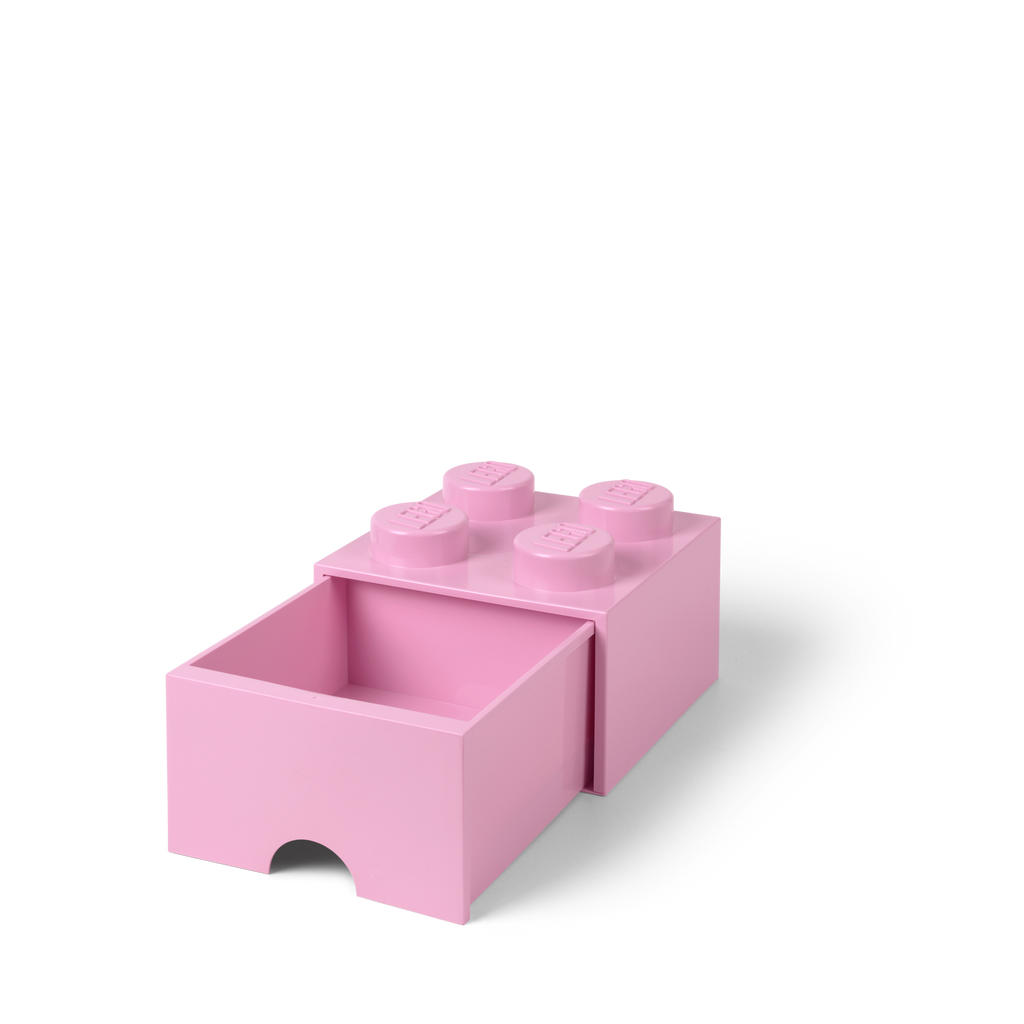 LEGO Brick Drawer 4 - Light Pink