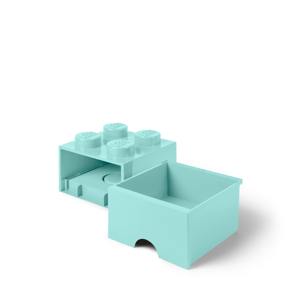 LEGO Brick Drawer 4 - Aqua