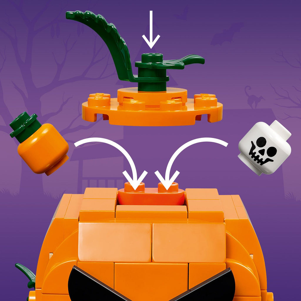 LEGO® Jack-O-Lantern Pickup Truck