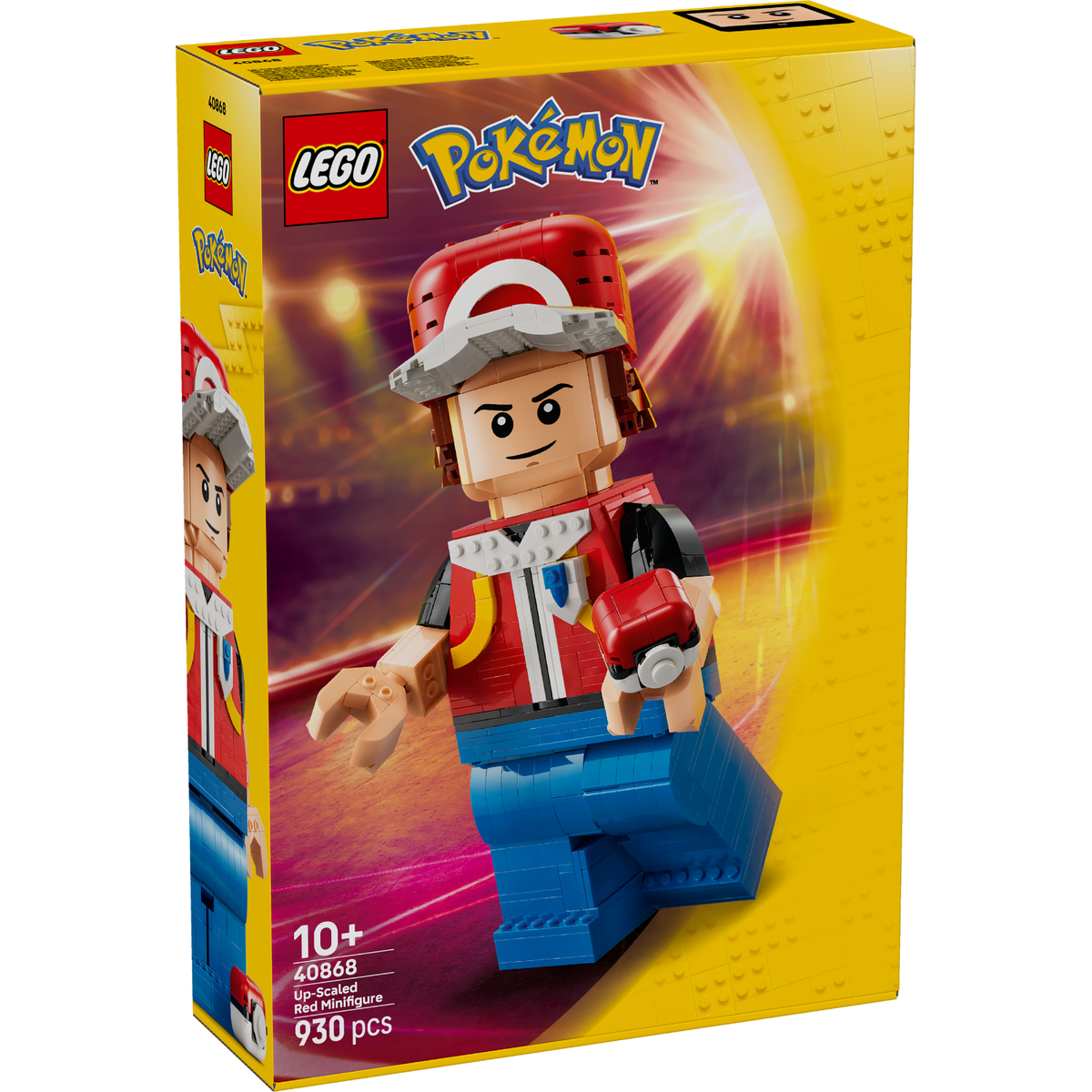LEGO® Pokémon™ Up-Scaled Red Minifigure