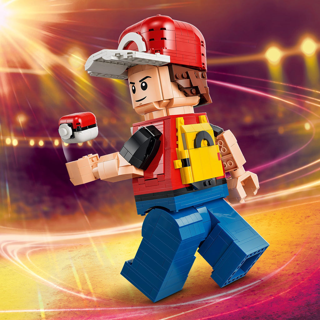LEGO® Pokémon™ Up-Scaled Red Minifigure