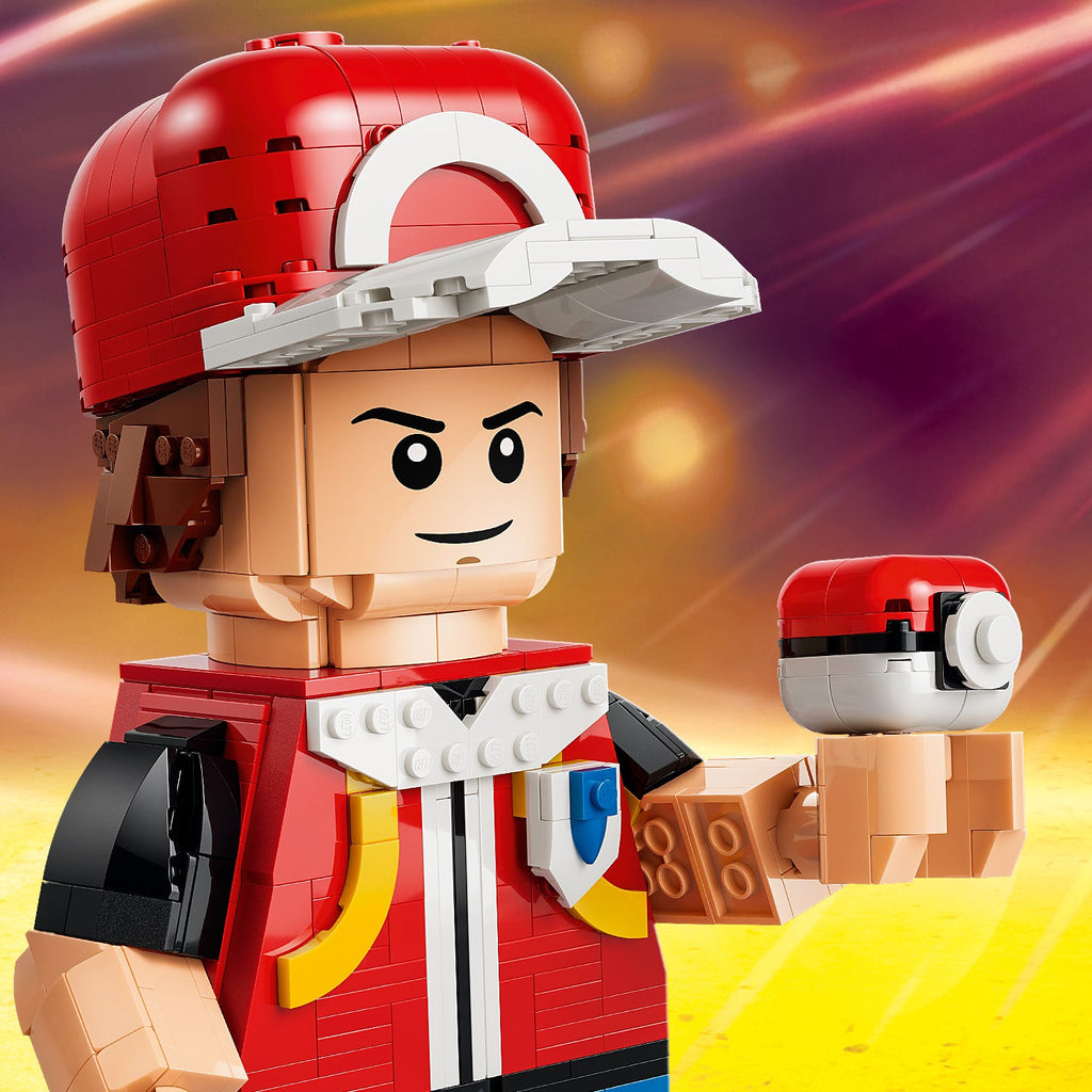 LEGO® Pokémon™ Up-Scaled Red Minifigure