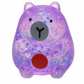 Sugar Gel Squishy 3 Inch Capybara Squeeze Maltose Filled Sensory Toy - Assorted