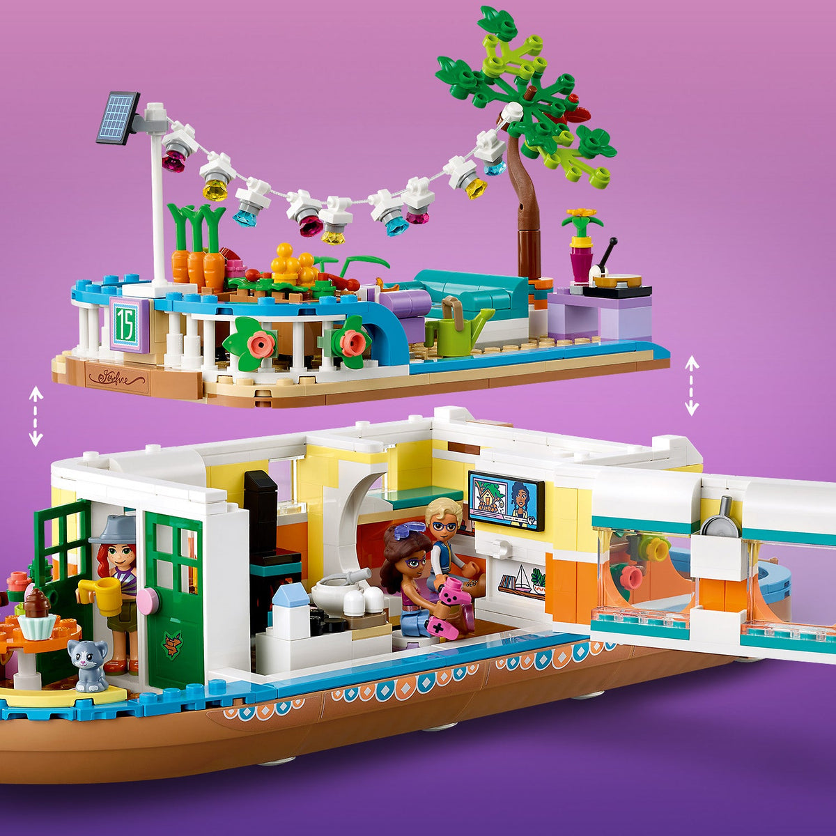 LEGO® Friends™ Canal Houseboat