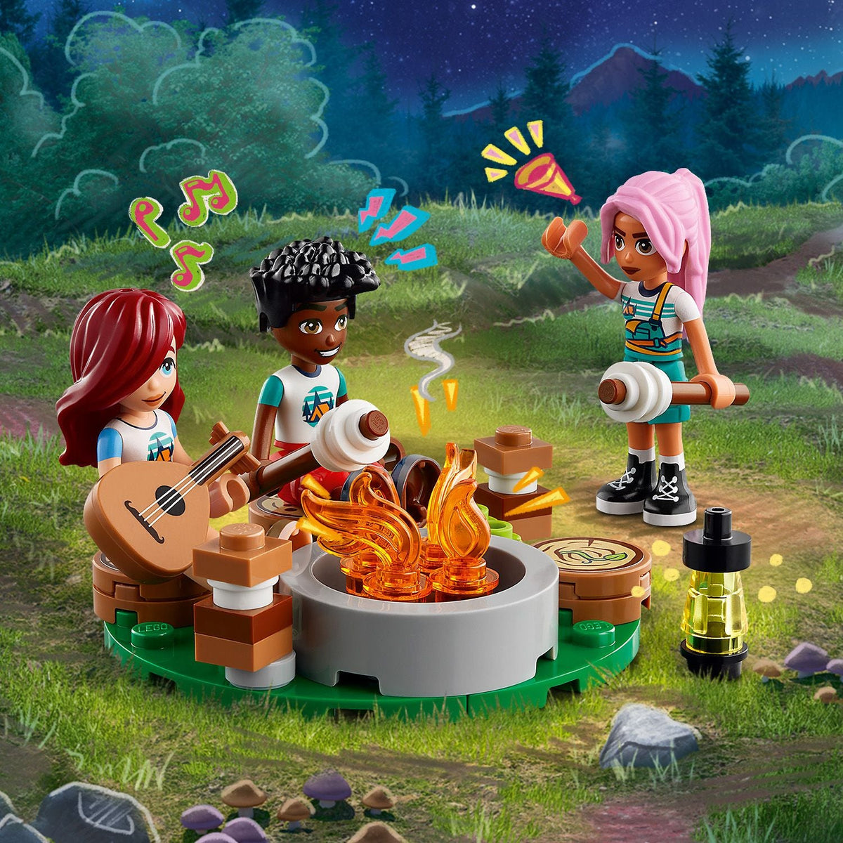 LEGO® Friends™ Adventure Camp Cosy Cabins