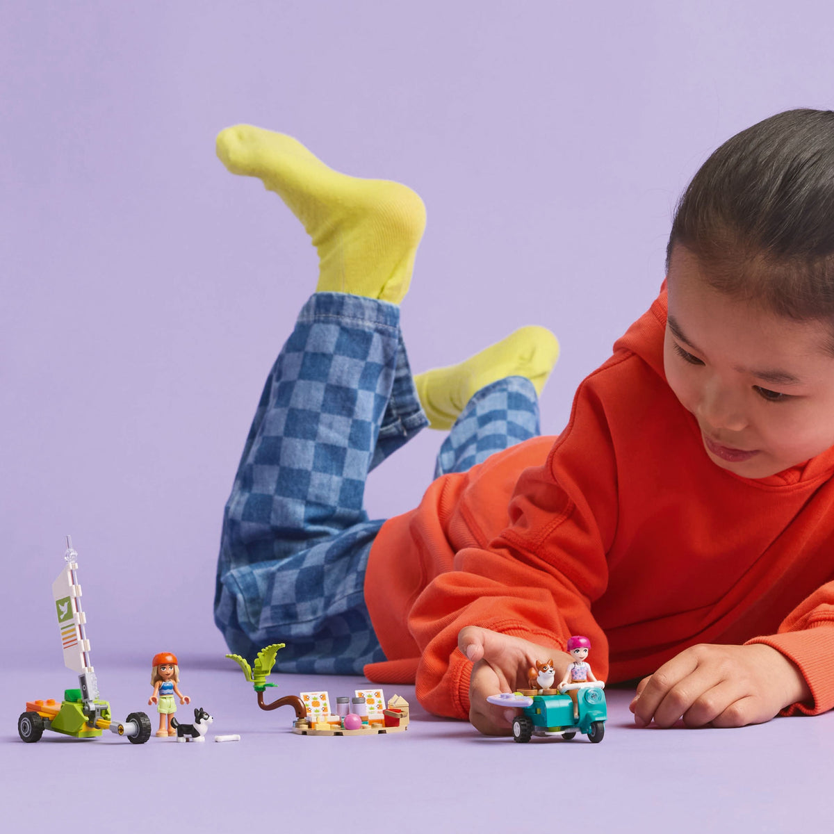 LEGO® Friends™ Surfing Dogs and Scooter Adventure