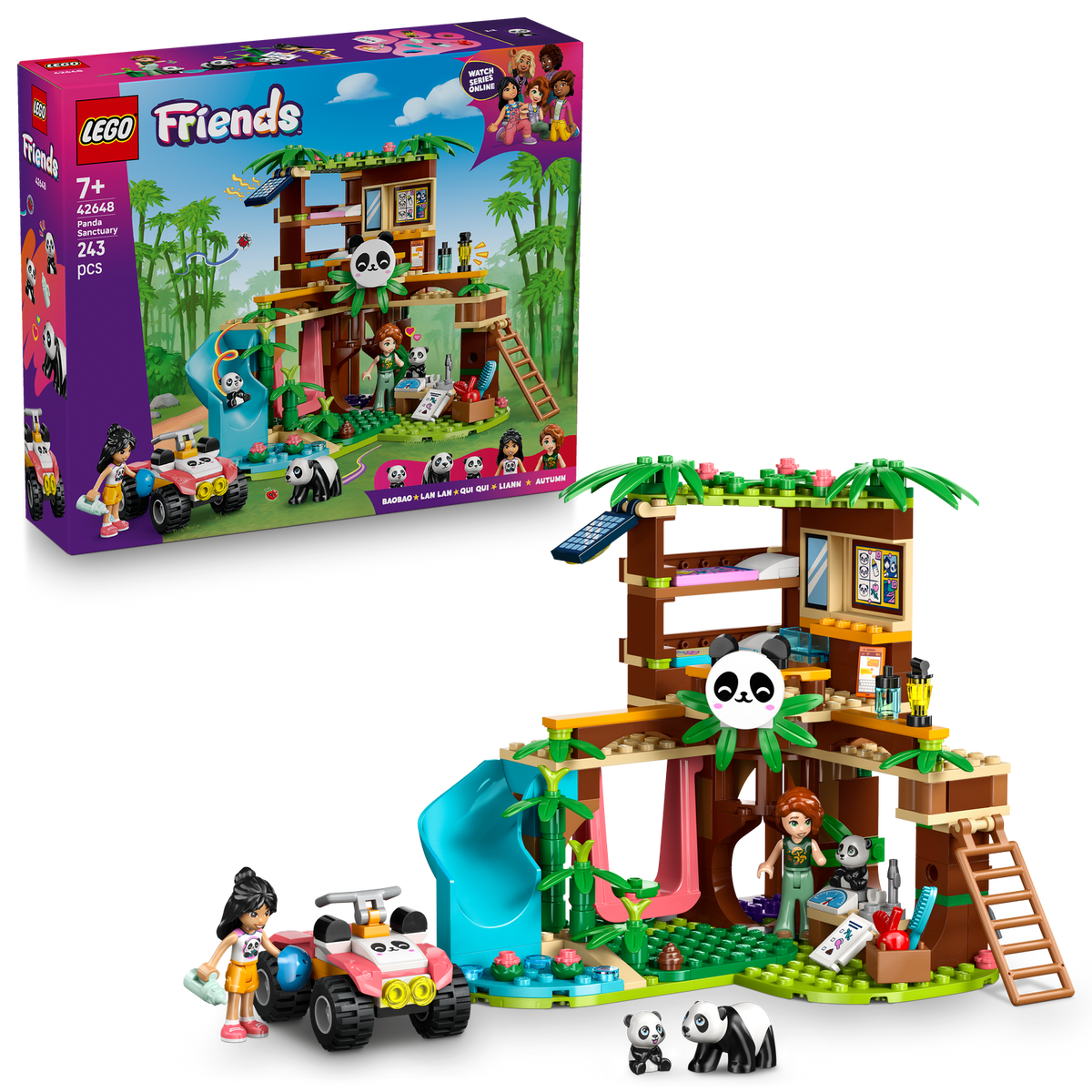 LEGO® Friends Panda Sanctuary Animal Care