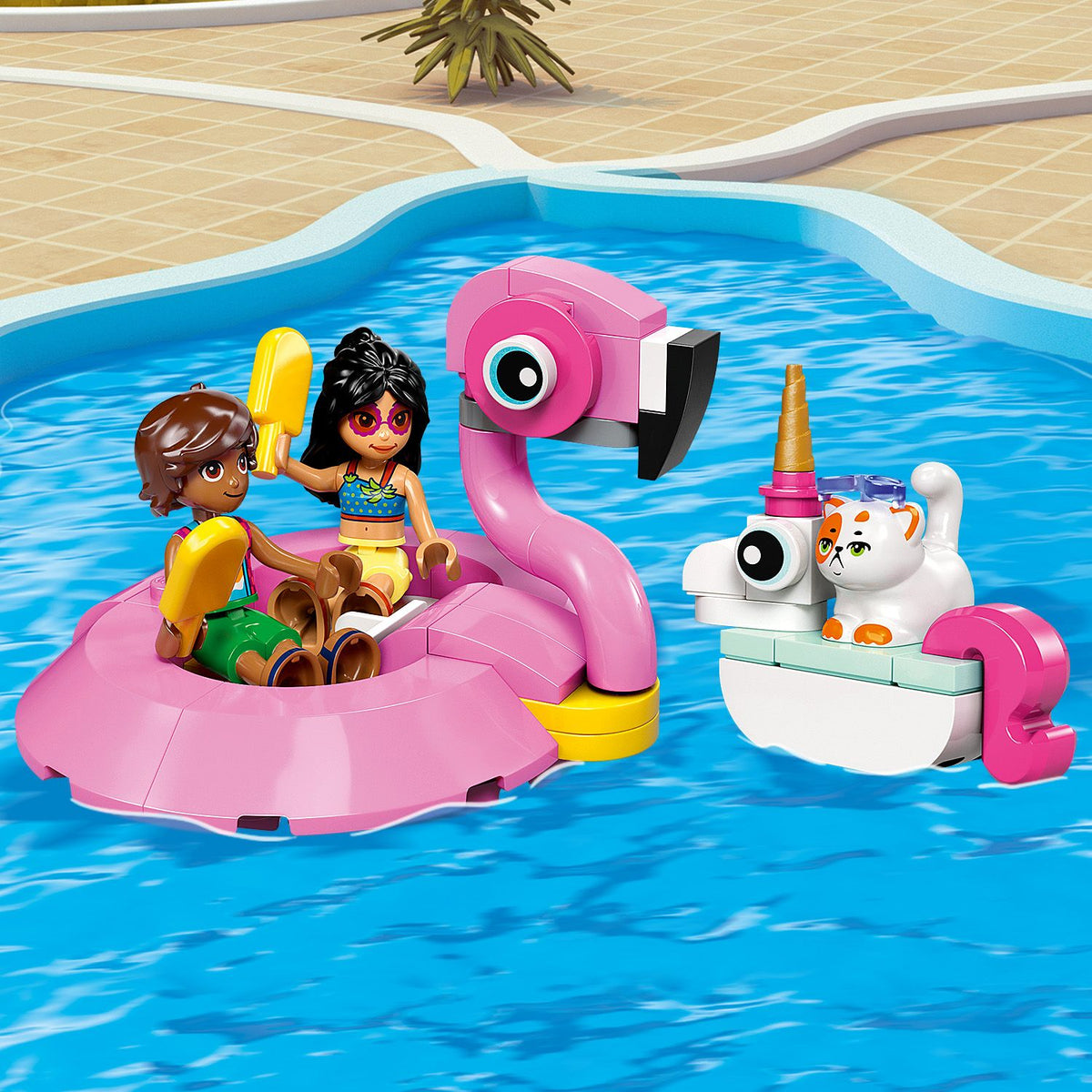 LEGO® Friends Unicorn & Flamingo Pool Party