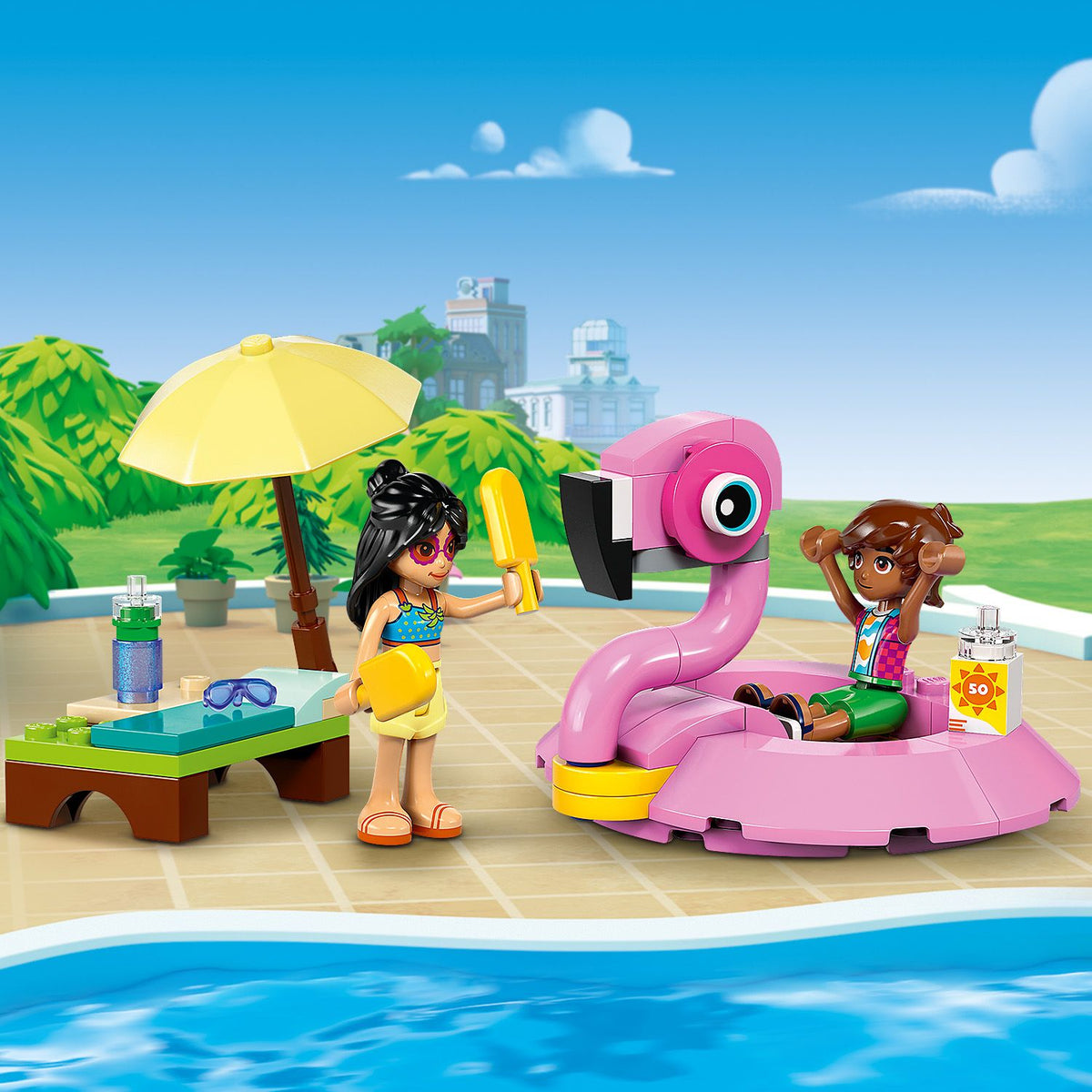 LEGO® Friends Unicorn & Flamingo Pool Party