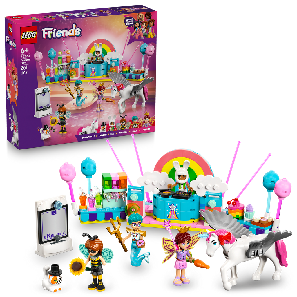 LEGO® Friends Costume Party with Unicorn & Fairy