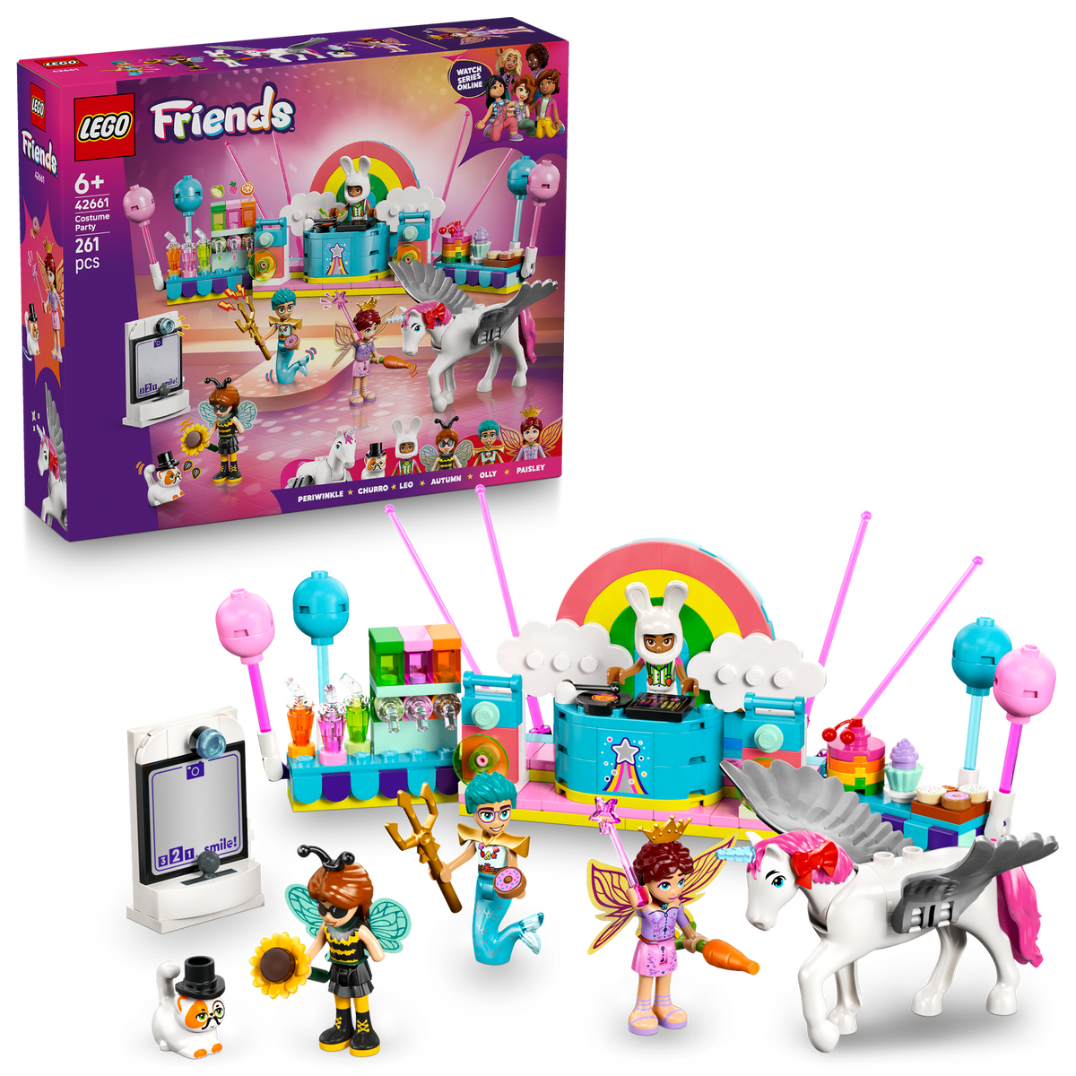 LEGO® Friends Costume Party with Unicorn & Fairy