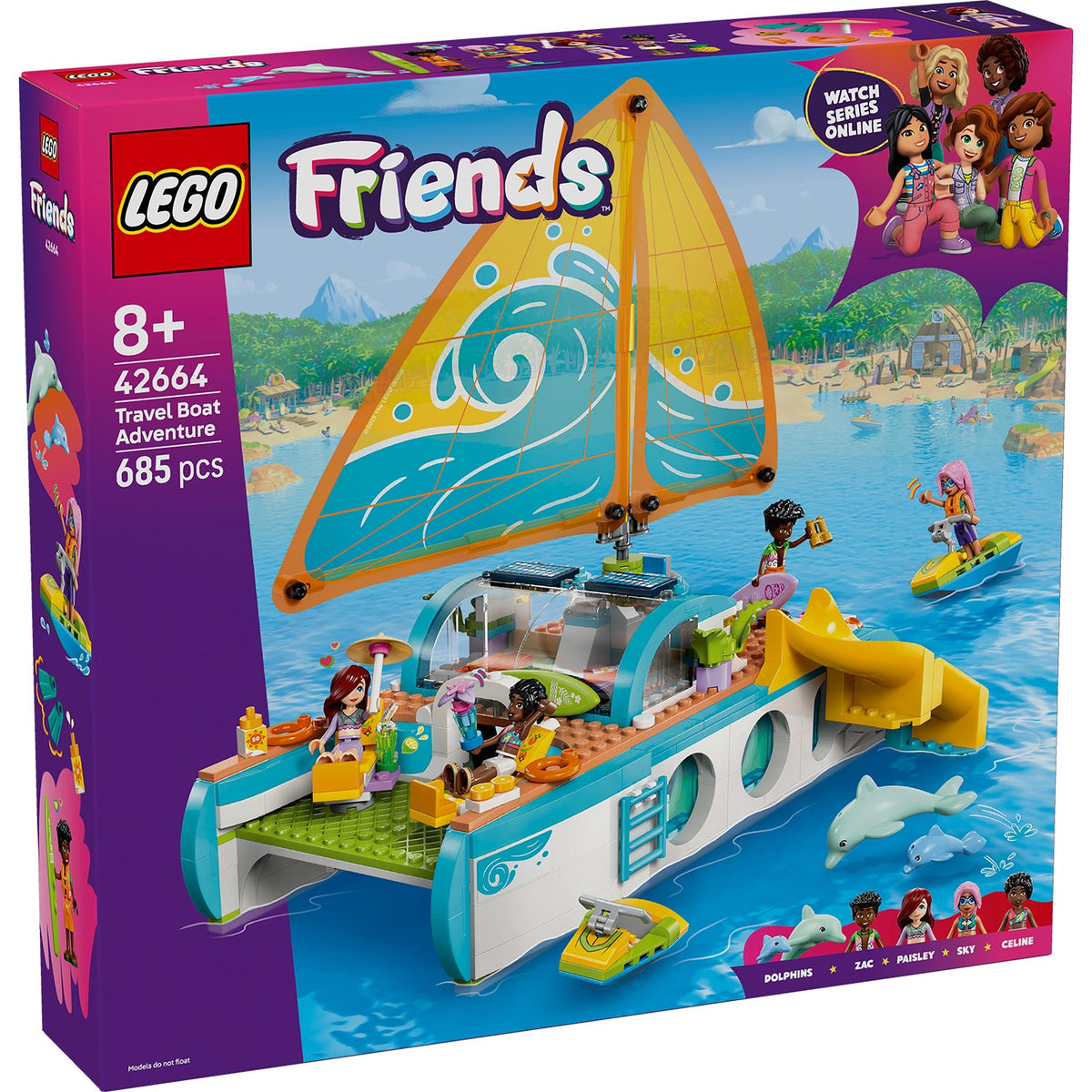LEGO® Friends  Travel Boat Adventure