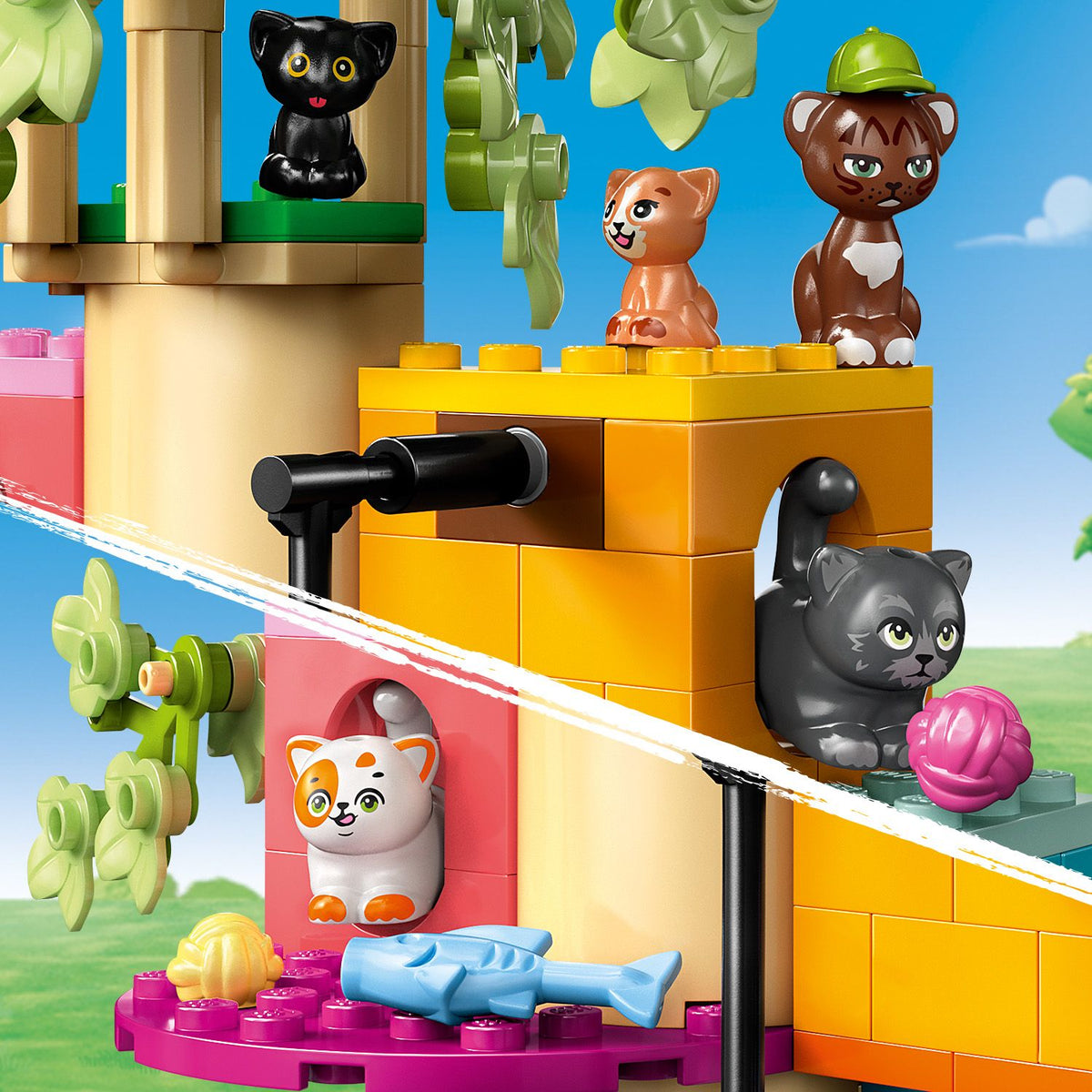 LEGO® Friends Cat Birthday Party & Tree House
