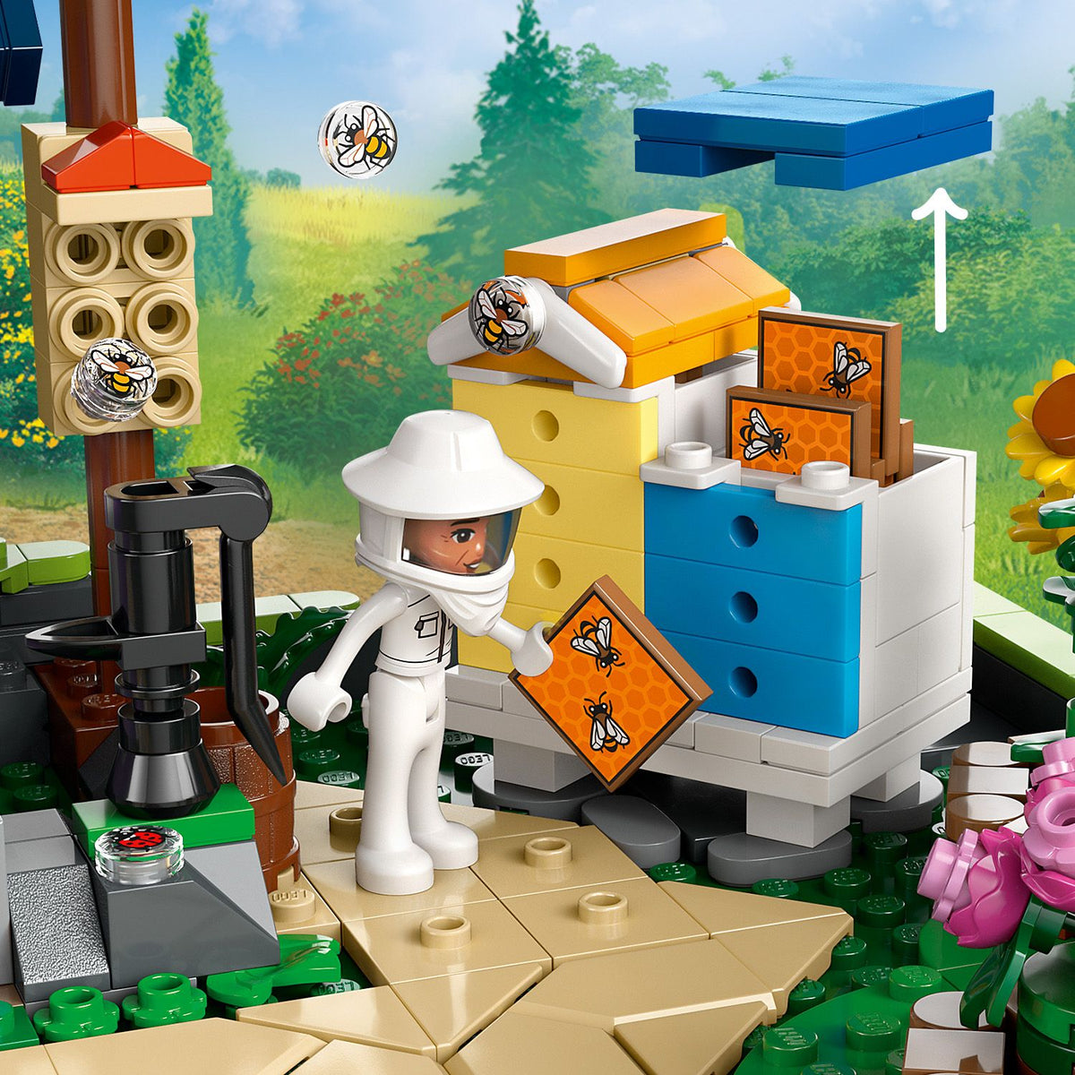 LEGO® Friends Beekeepers' House and Flower Garden