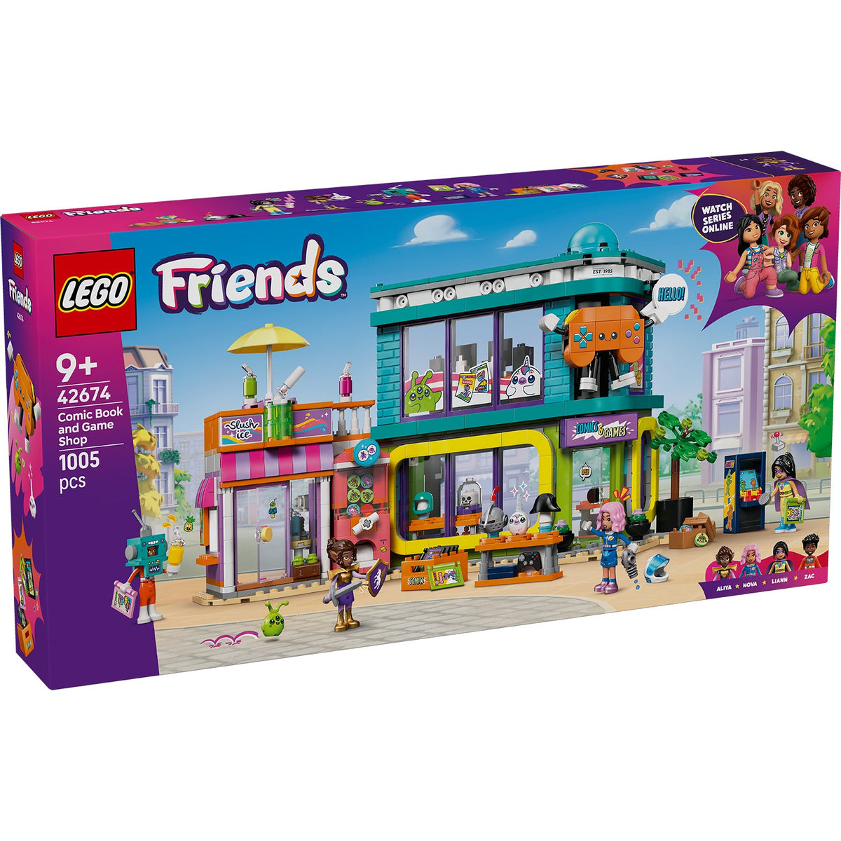 LEGO® Friends Comic Book and Game Store