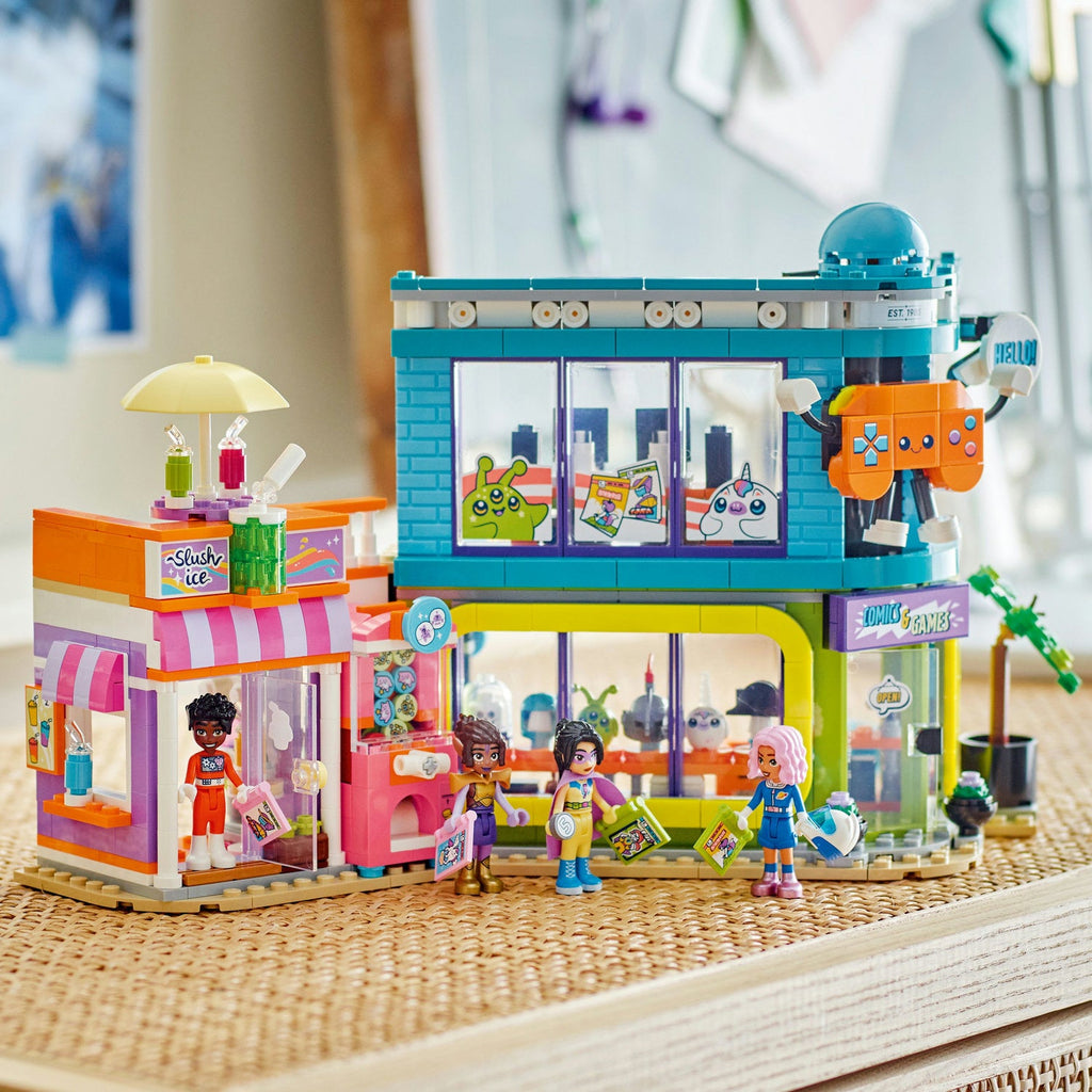 LEGO® Friends Comic Book and Game Store