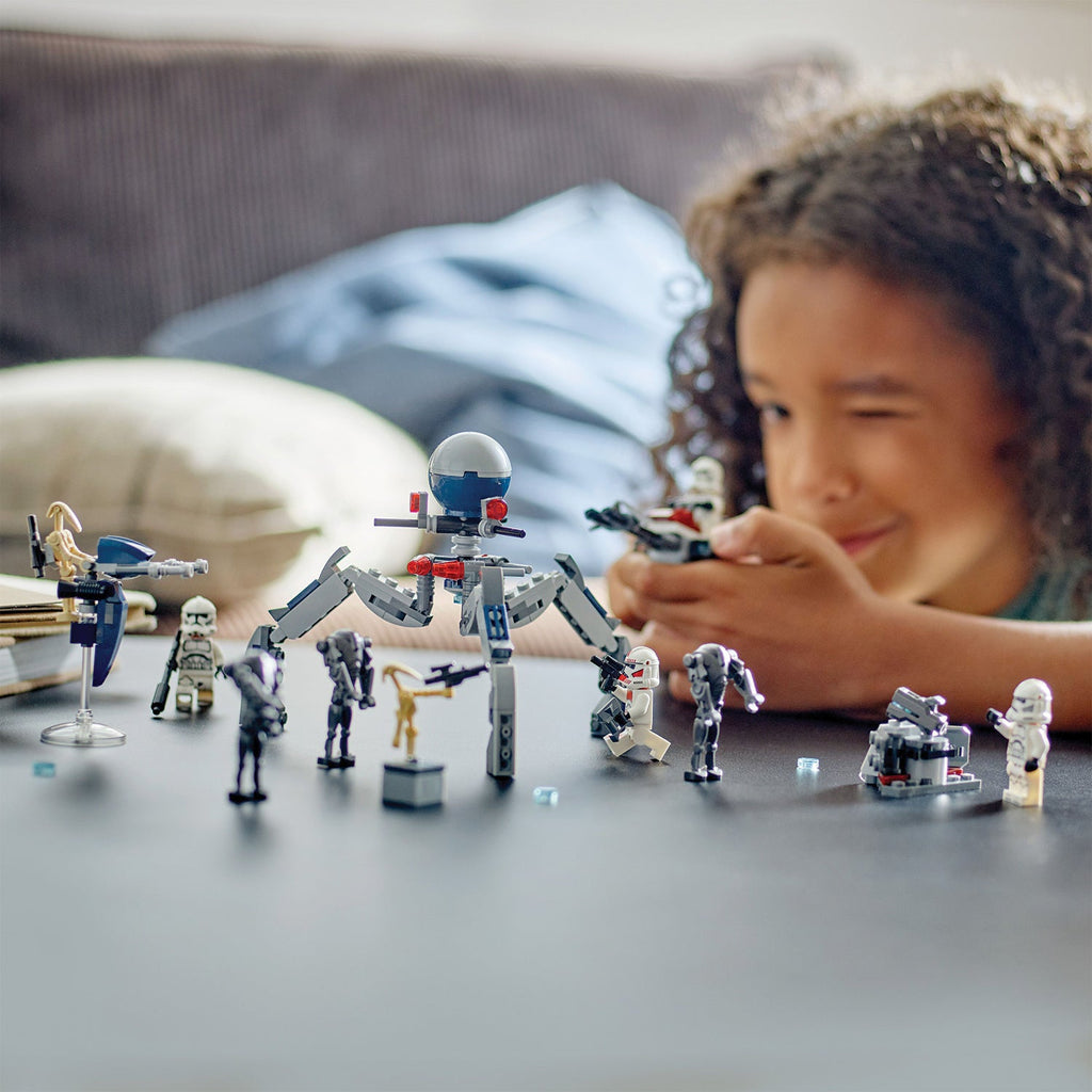 LEGO® Star Wars™ Clone Trooper™ & Battle Droid™ Battle Pack