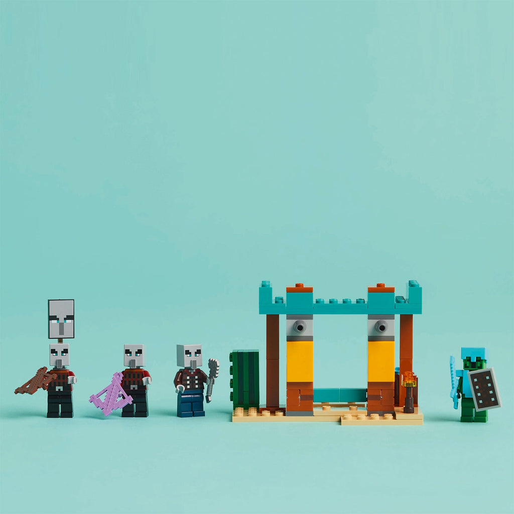 LEGO® Minecraft® The Illager Desert Patrol