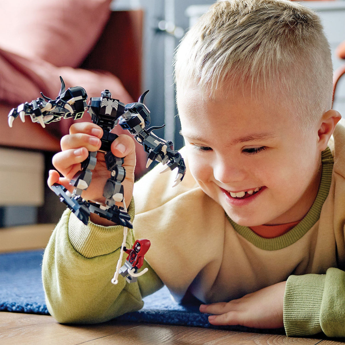 LEGO® Marvel Venom Mech Armor vs. Miles Morales