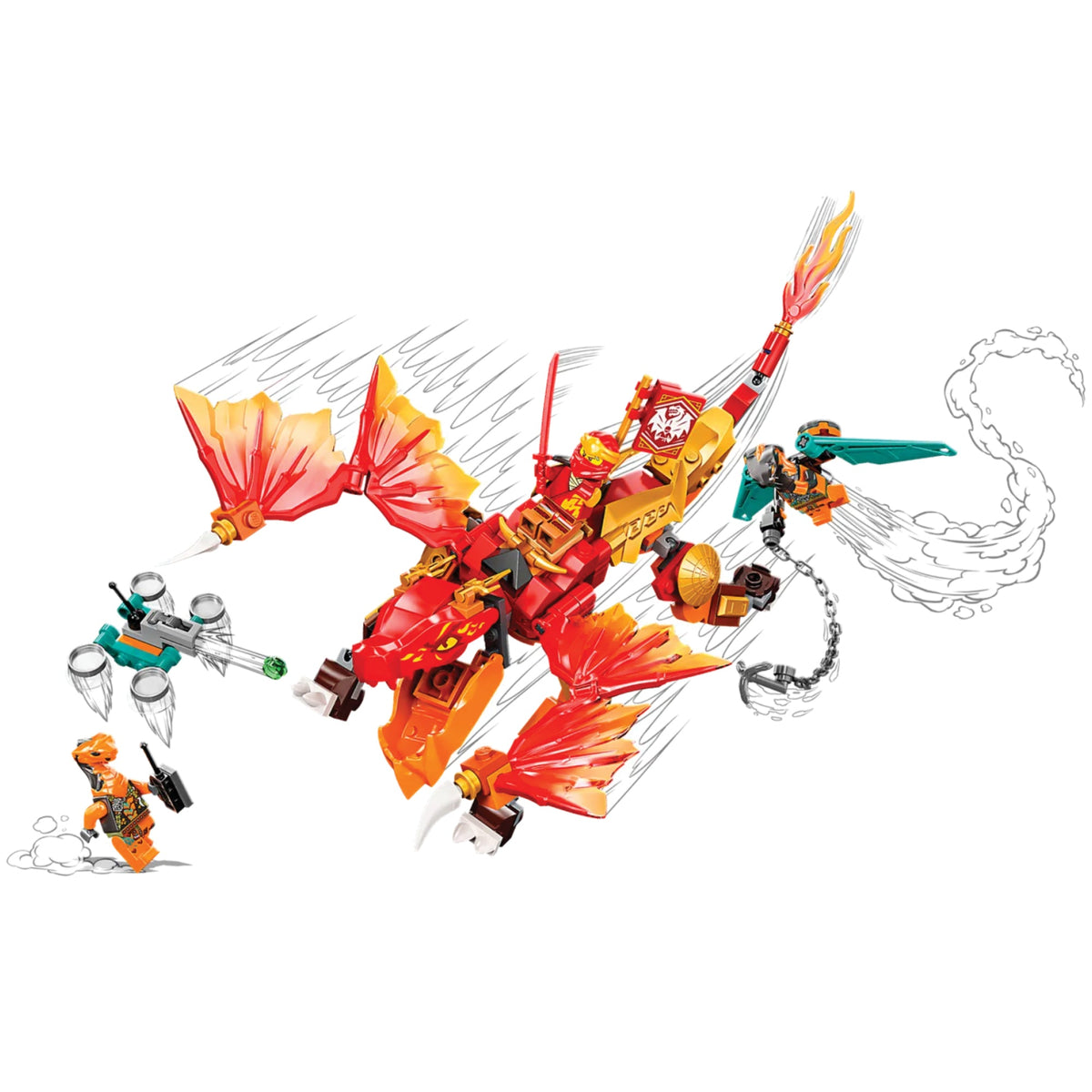 LEGO® NINJAGO® Kai’s Fire Dragon EVO