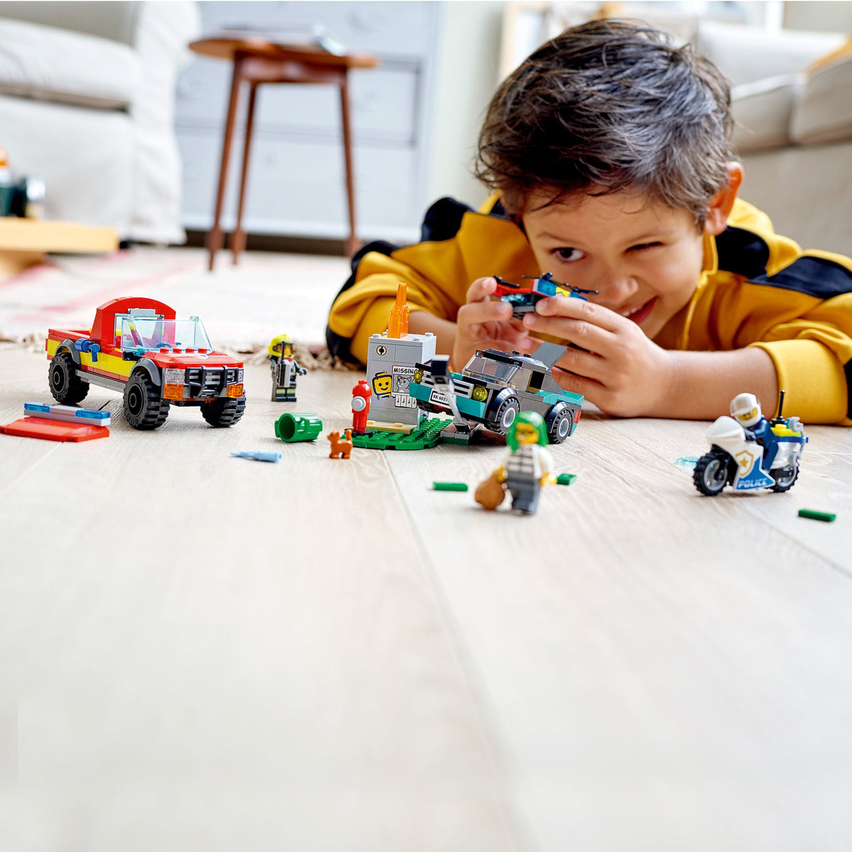 LEGO® City Fire Rescue & Police Chase