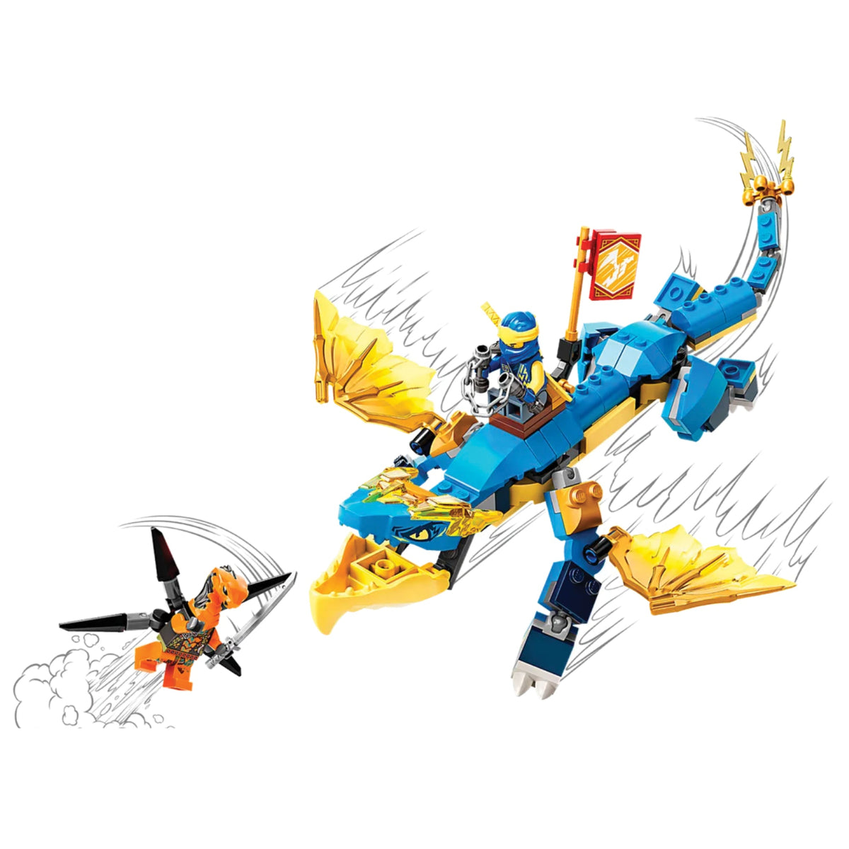 LEGO® NINJAGO® Jay’s Thunder Dragon EVO