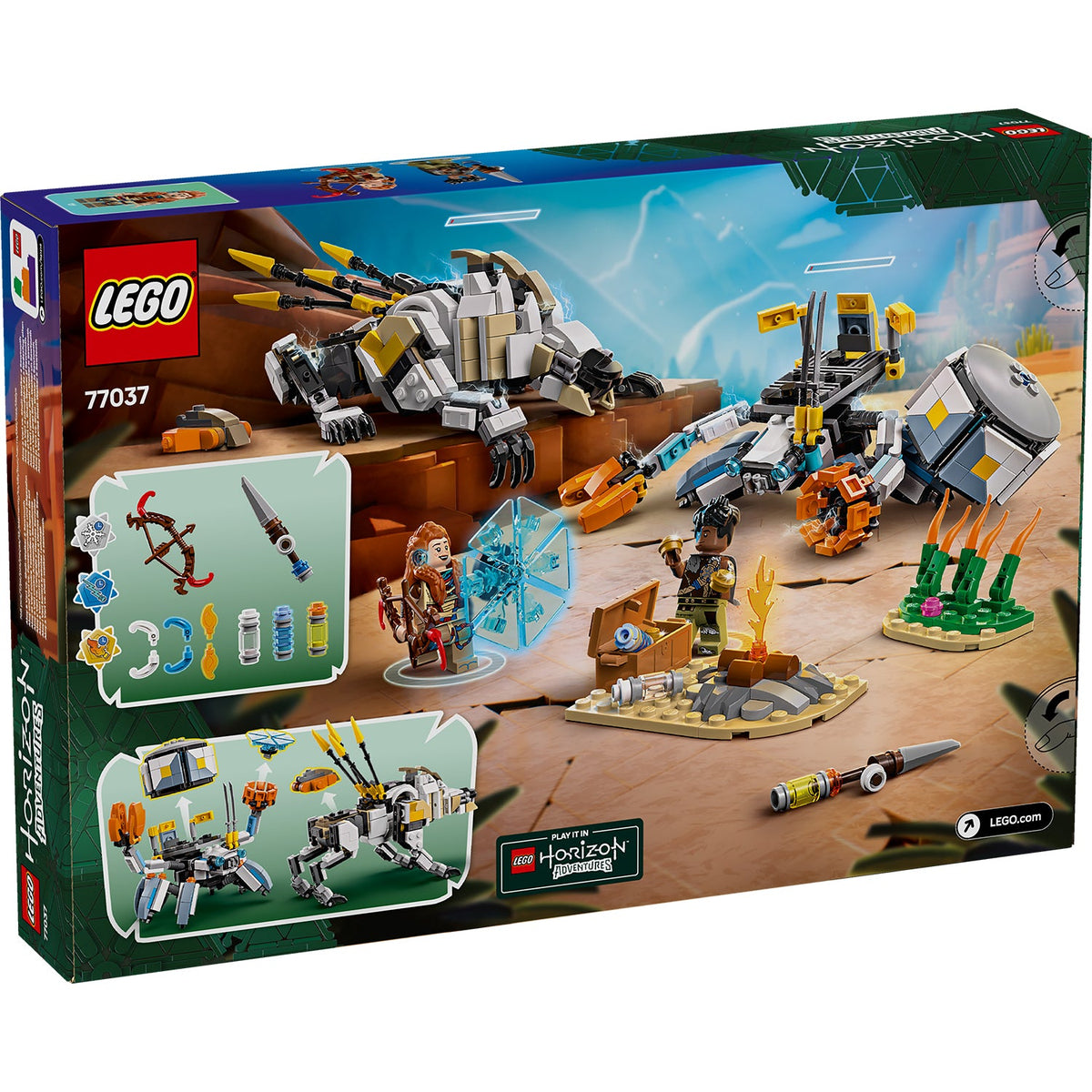 LEGO® Horizon Adventures™ Aloy & Varl vs. Shell-Walker & Sawtooth