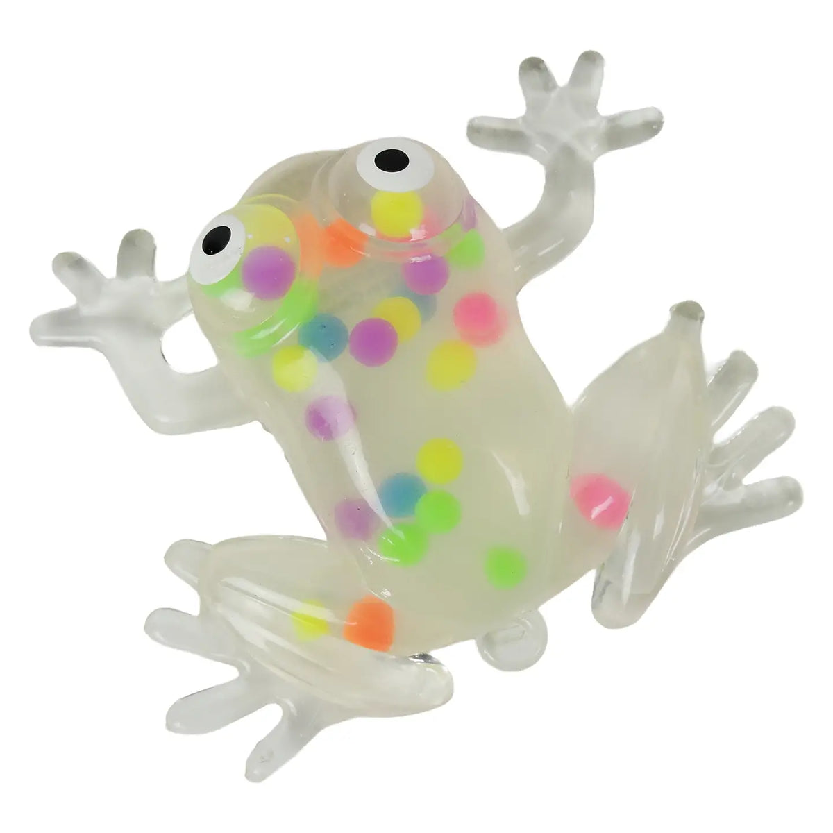 Toysmith Squeezy Frog 4 Inch  Squishy - Sensory Fidget Toy