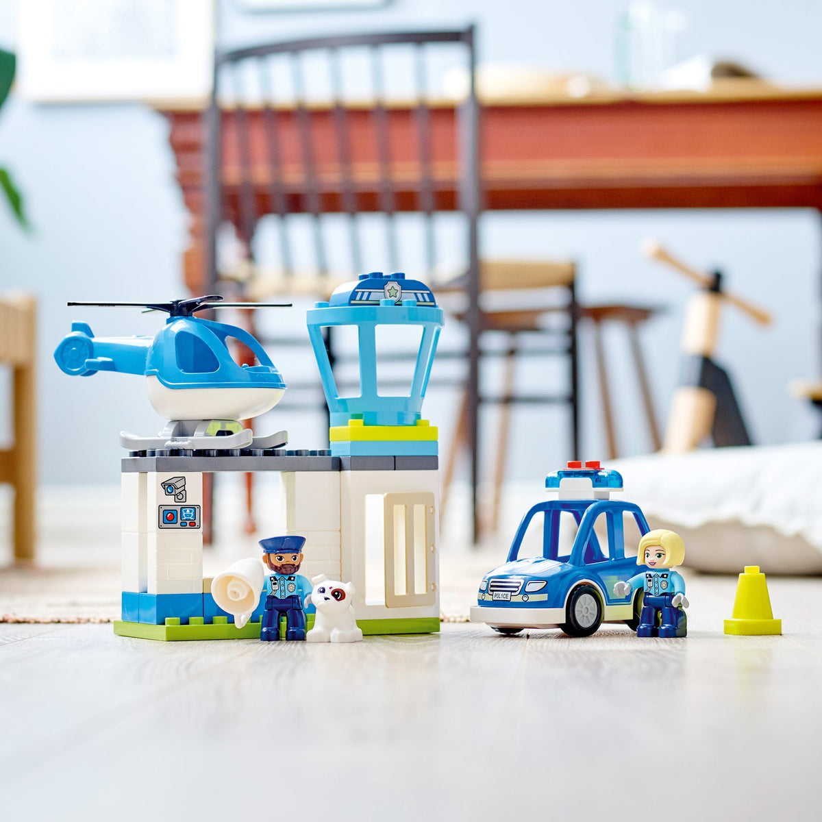 LEGO® DUPLO® Rescue Police Station & Helicopter