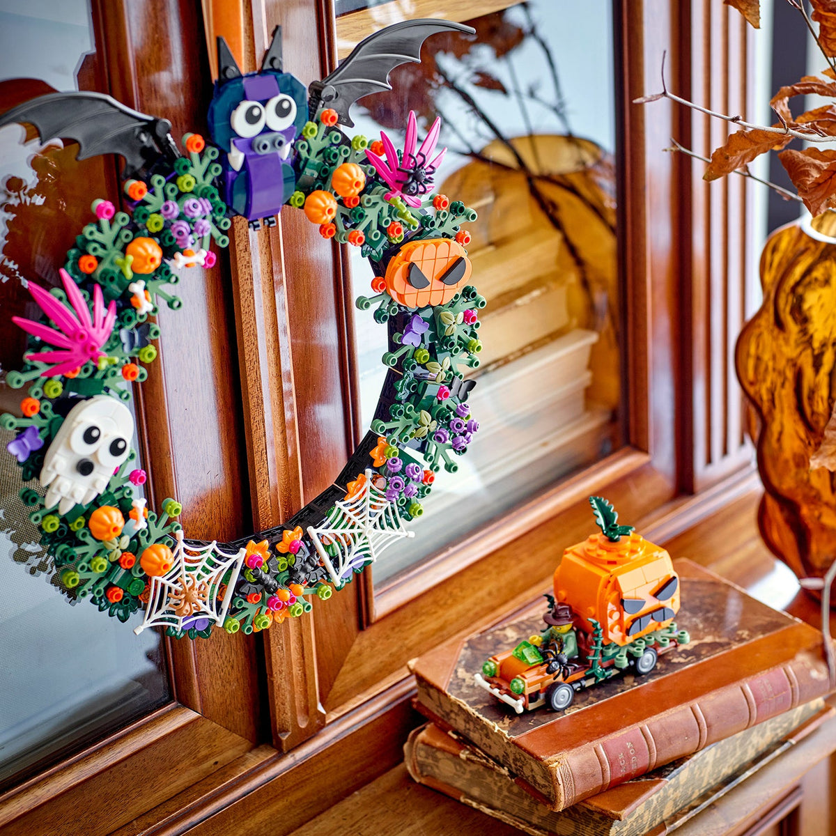 LEGO® Jack-O-Lantern Pickup Truck