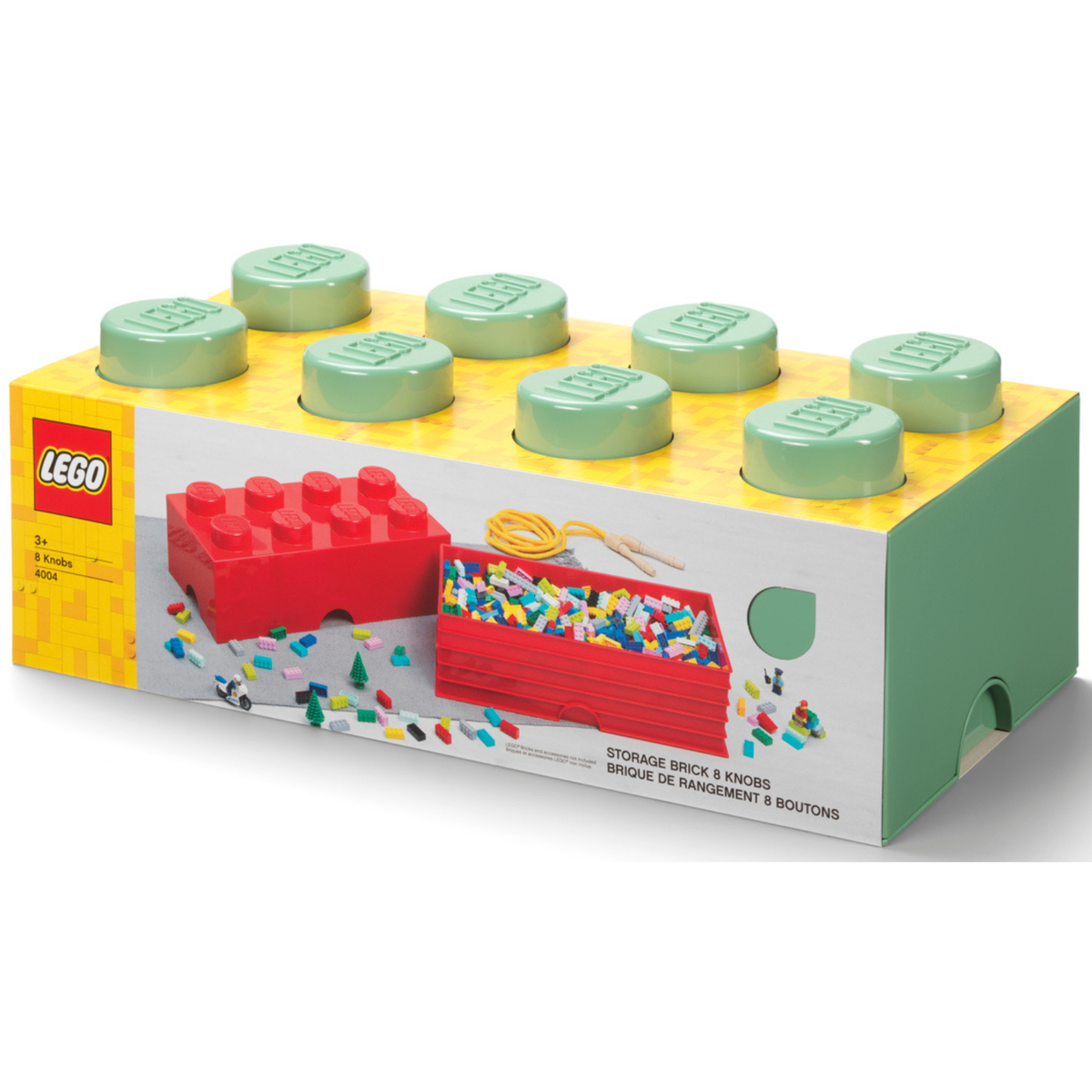 LEGO® Storage Brick 8 - Sand Green