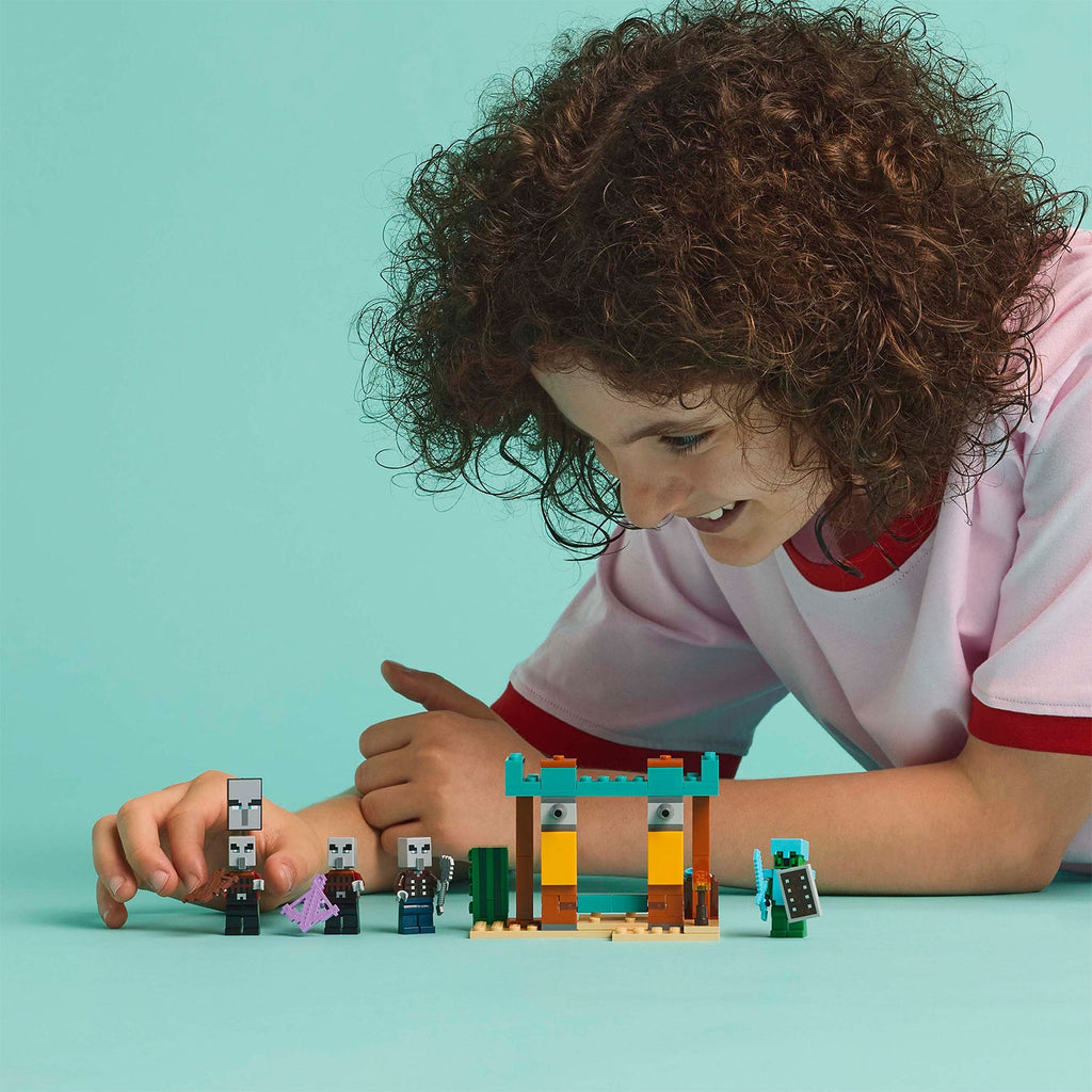 LEGO® Minecraft® The Illager Desert Patrol