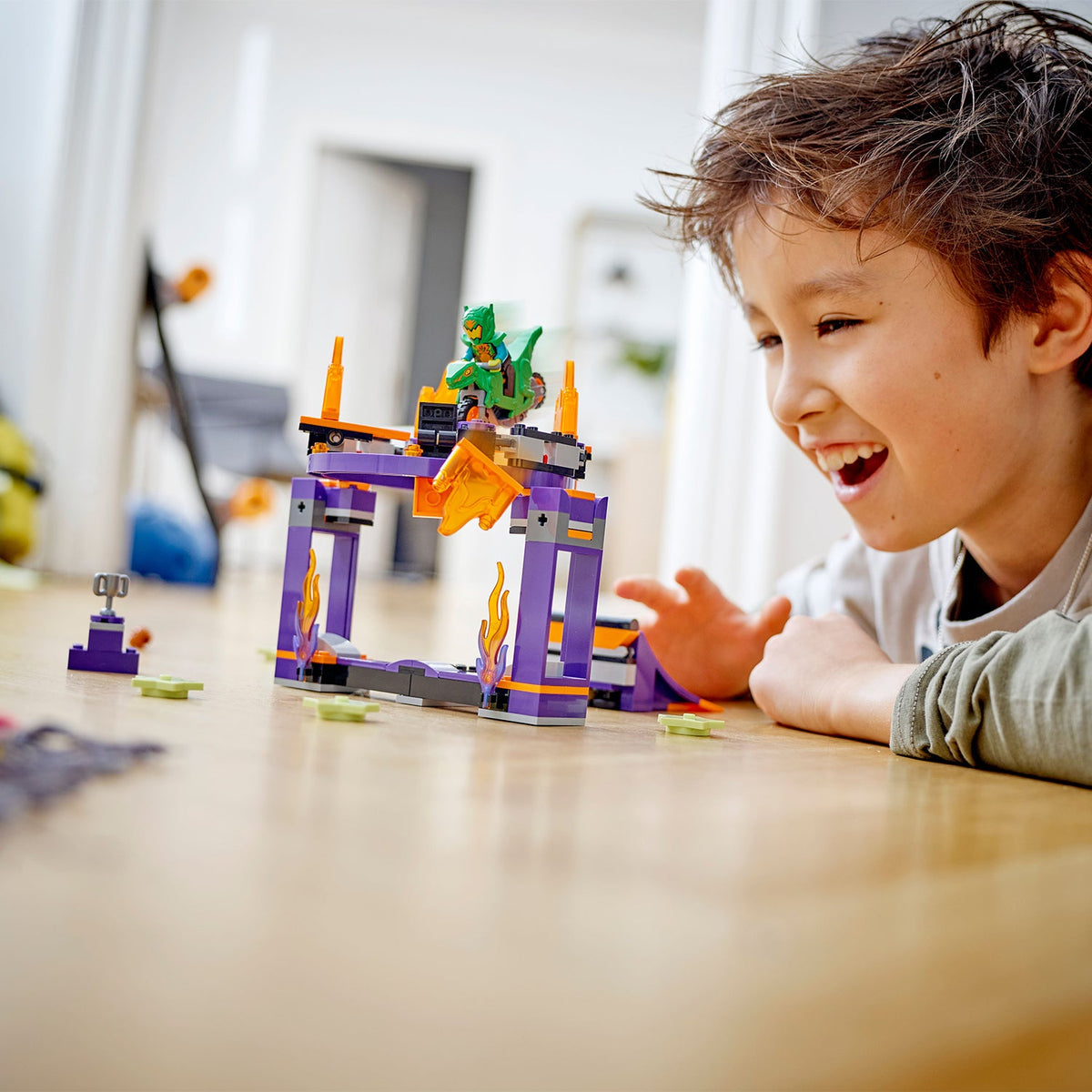 LEGO® City Dunk Stunt Ramp Challenge