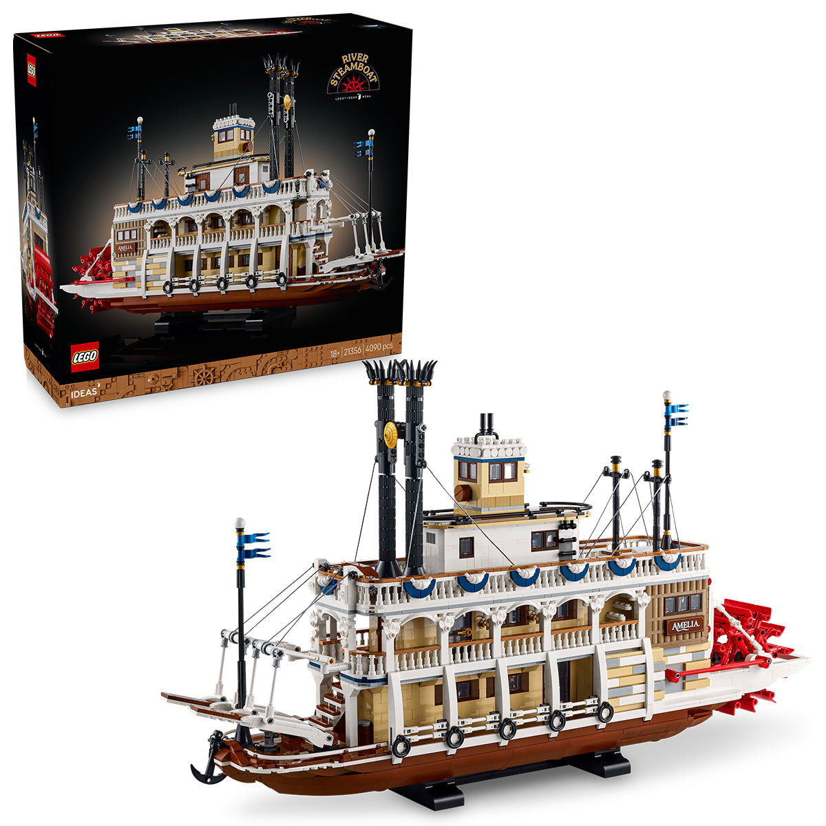 LEGO® Ideas River Steamboat