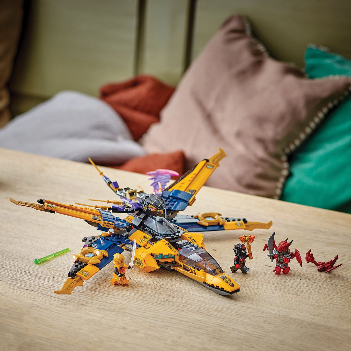LEGO® NINJAGO® Ras and Arin’s Super Storm Jet