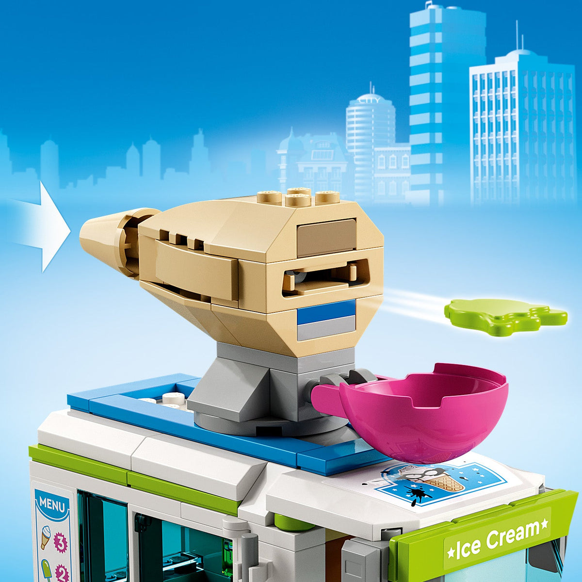 LEGO® City Cream Truck Police Chase