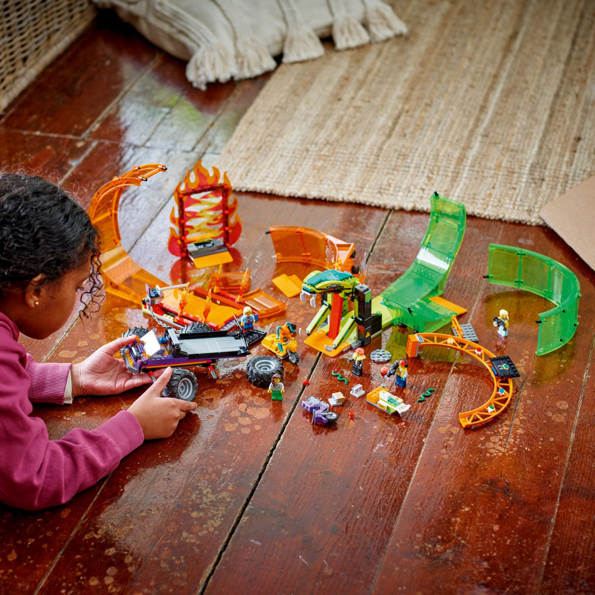 LEGO® City Double Loop Stunt Arena