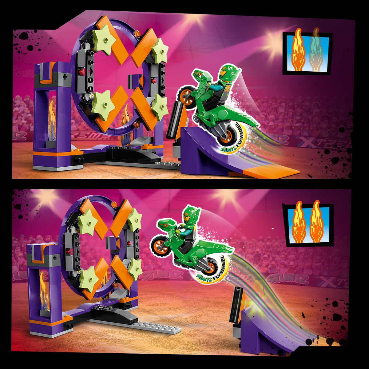 LEGO® City Dunk Stunt Ramp Challenge